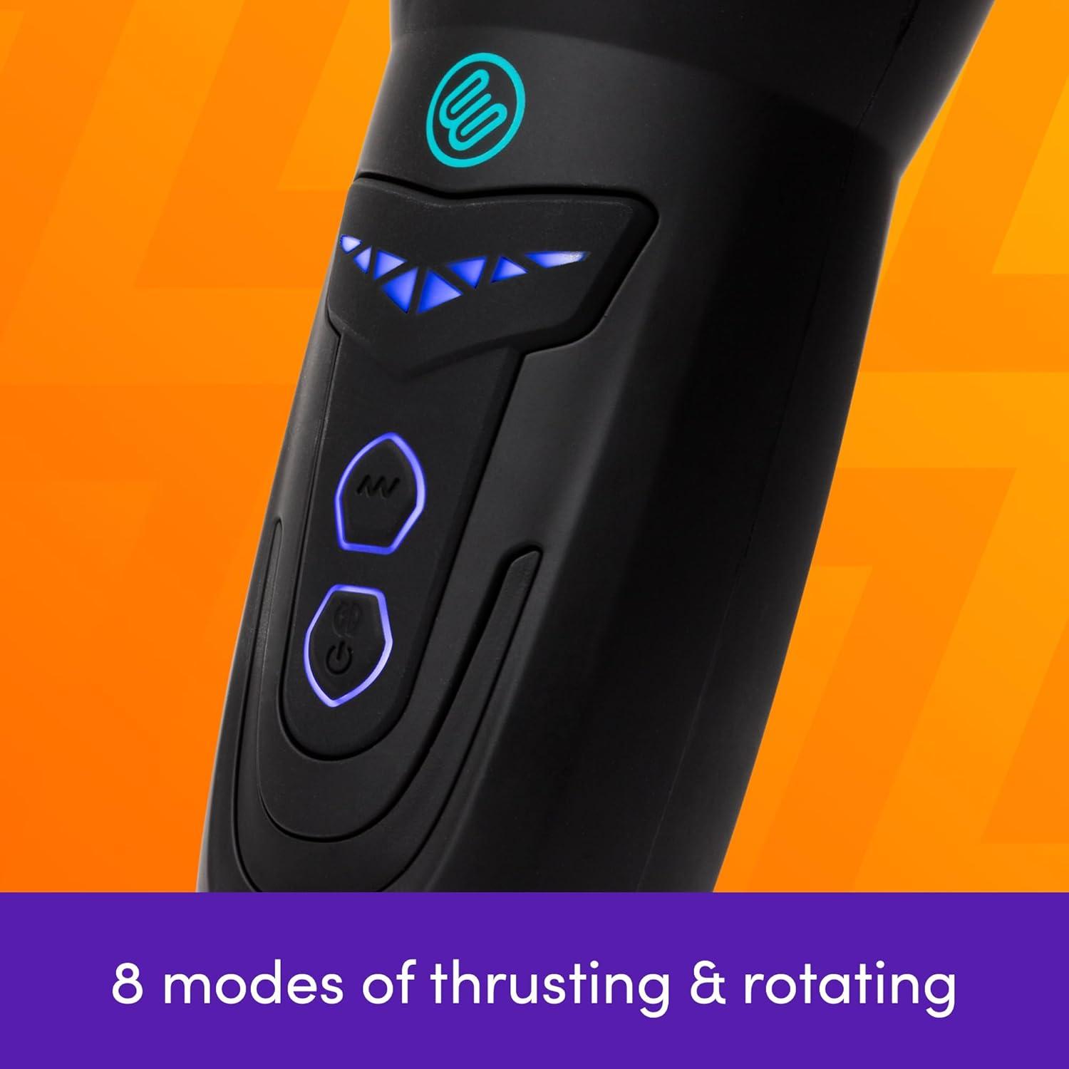 imageLovehoney Blowmotion Blowjob Real Feel Male Masturbator Adult Toy Rechargeable Pocket Pussy with Rotating Thrusting amp Vibration Modes 3 Inch Insertable Length Penis Sex Toy for Men SelfPleasure