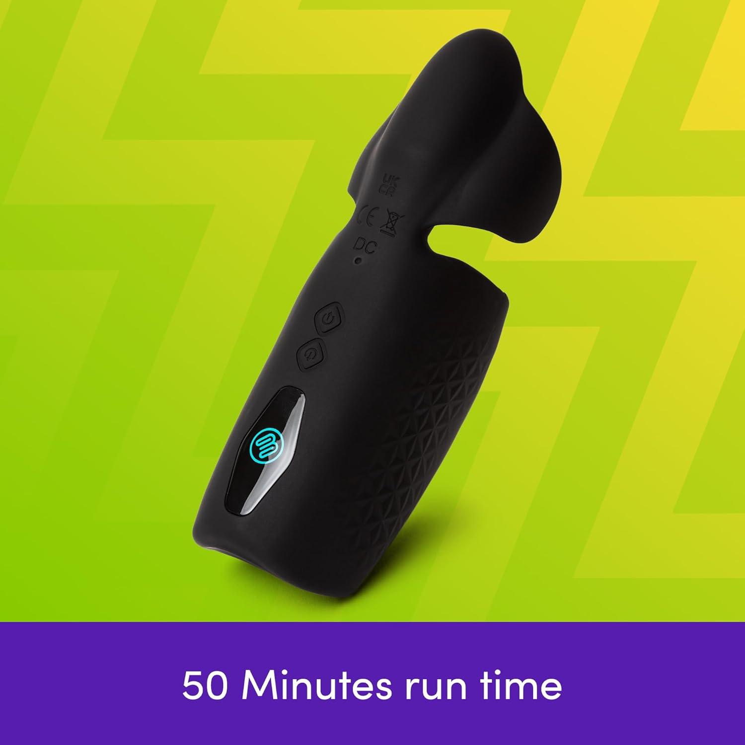 imageLovehoney Blowmotion Vibrating Dual Winged Masturbator Wearable Sex Toy Vibrator Penis Sleeve Vibrating Male Masturbator Stroker Pocket Toy Male Sex Toy Adult Thruster Waterproof