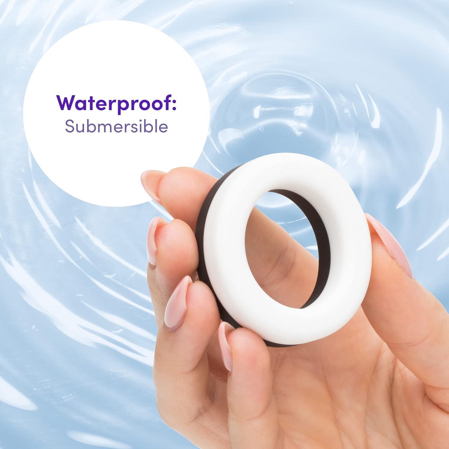 imageLovehoney Cock Ring Extra Thick Soft Silicone Penis Ring Snug amp Comfortable Waterproof BlackWhite