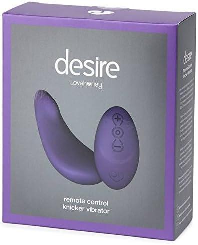 imageLovehoney Desire Luxury Rechargeable Remote Control Knicker Vibrator Silicone 20 Functions