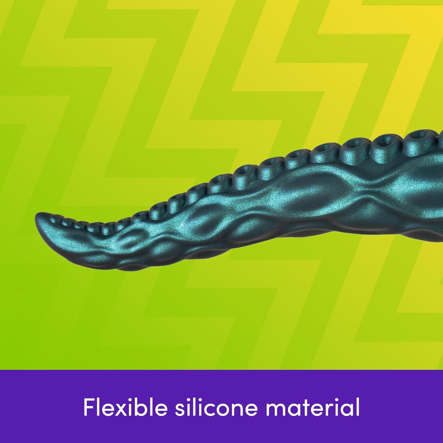 imageLovehoney Fantasy Tentacle Monster Dildo Vibrator Adult Toy 7 Inch Silicone Realistic Dildo with 9 Vibration Modes Rechargeable Personal Massager GSpot Clitoris Vibrator for Women amp Couples