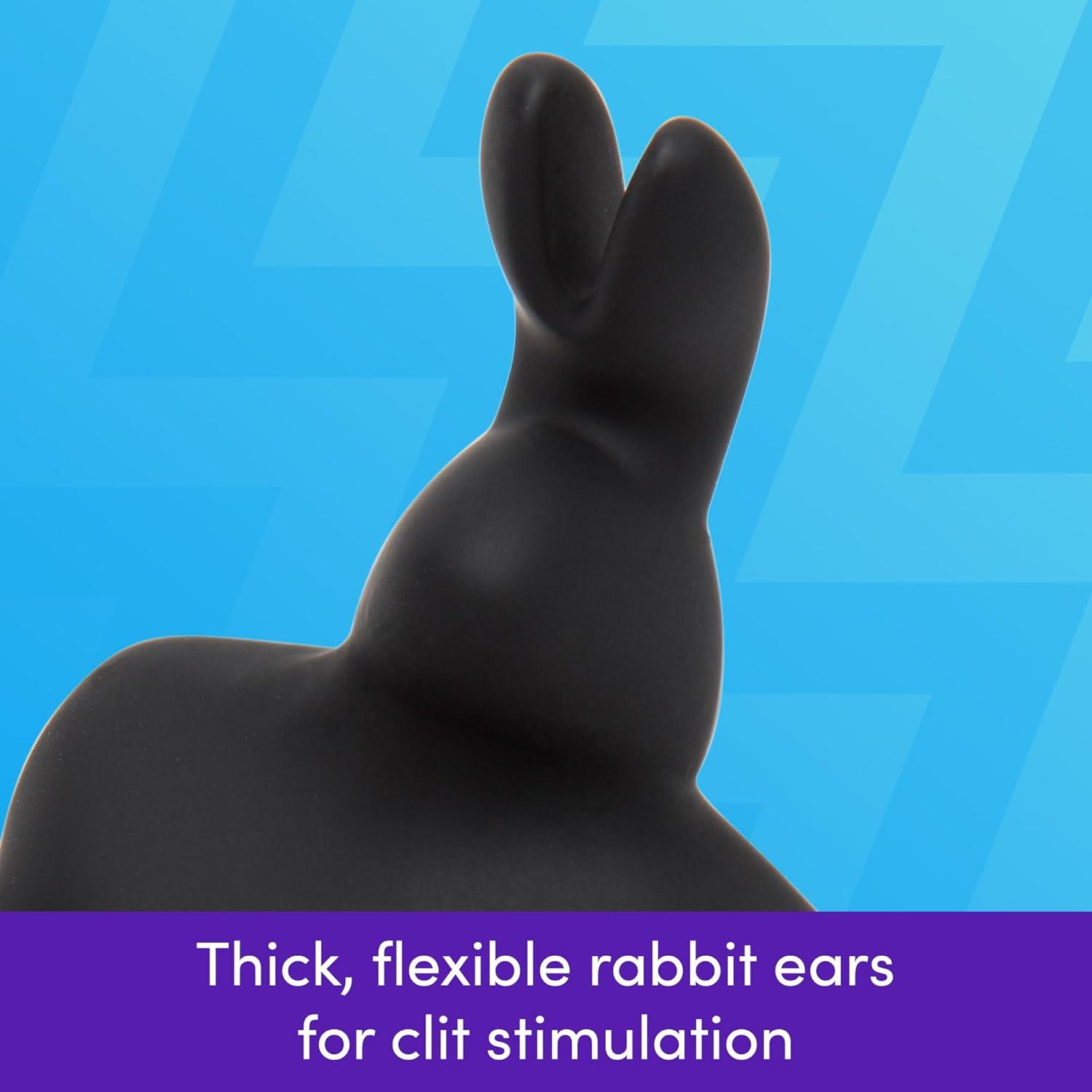 imageLovehoney Happy Rabbit Vibrating Cock Ring Male Sex Toy Silicone Stretchy Penis Ring Enhancer for Shaft amp Balls Clitoral Stimulator with 12 Modes Adult Couples Sex Toy Erection Enlarger Support
