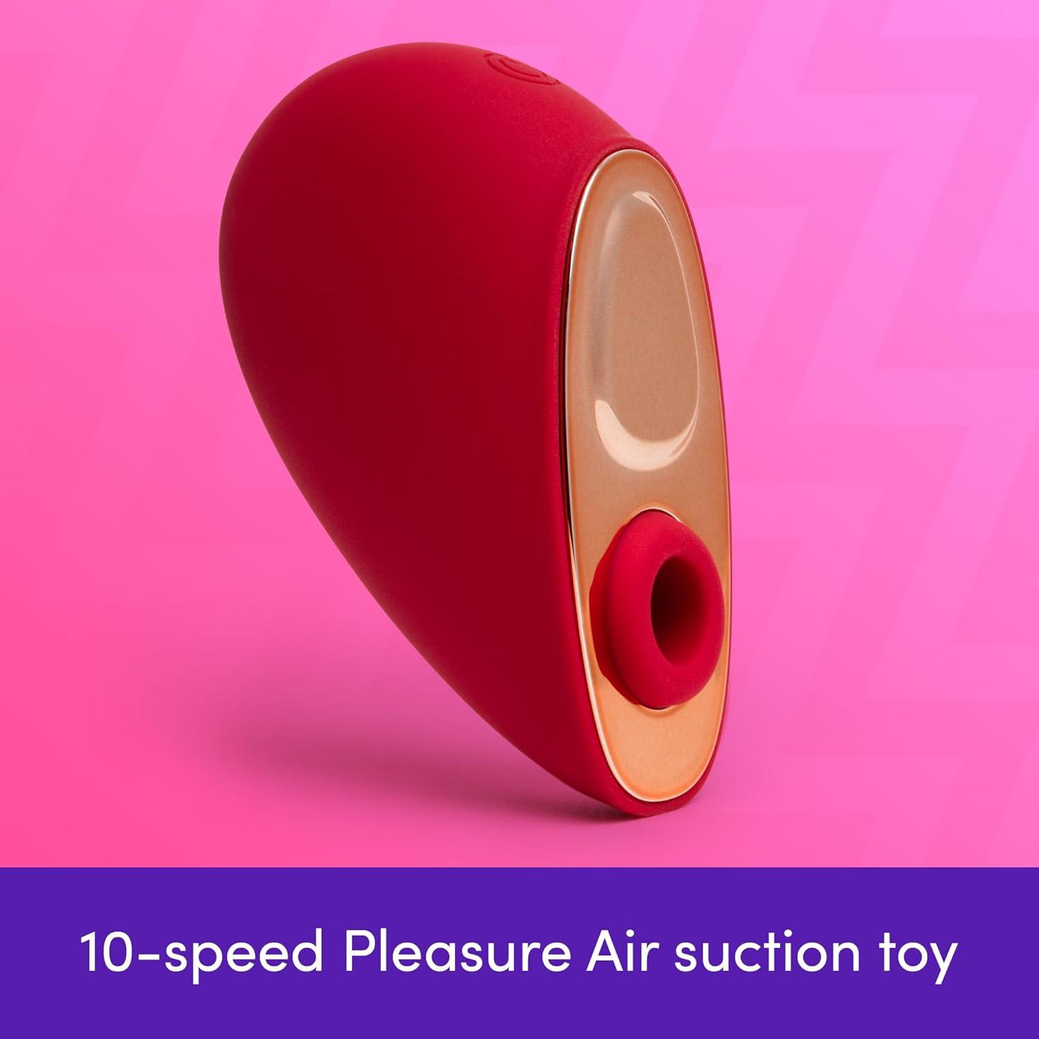 imageLovehoney Heart Duo Licking amp Sucking Vibrator Powerful Clit Sucker Sexual Stimulator amp Pussy Licker for Women Adult Sex Toy Tongue Motion for Clitoris Pleasure Licker Clitoral Sucking Device