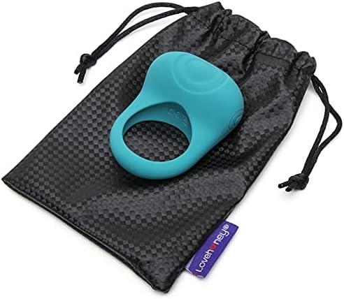 imageLovehoney Ignite Vibrating Cock Ring Stretchy Silicone Penis Ring Beginner Friendly 20 Function Stimulator Couples Sex Rechargeable Waterproof Turquoise