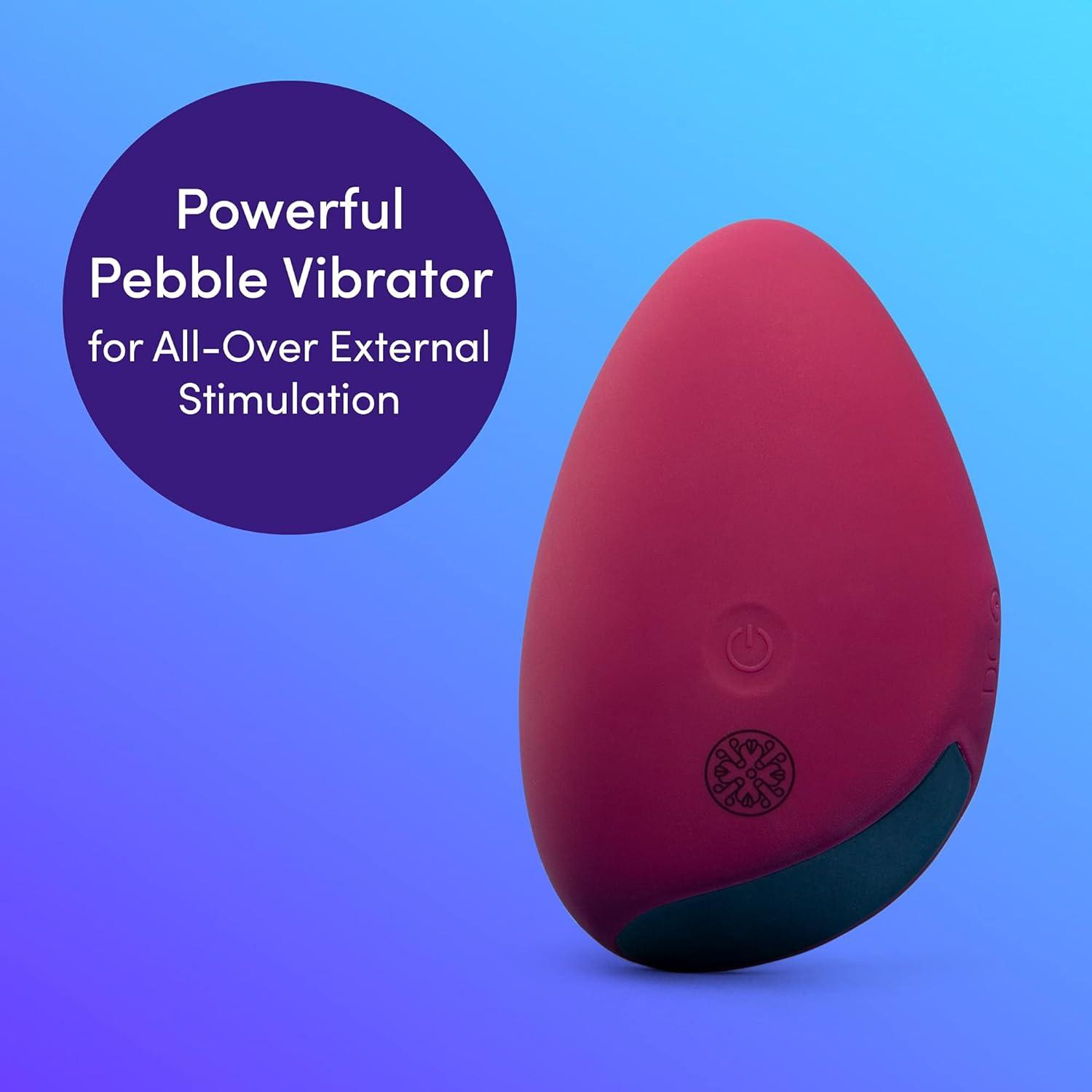 imageLovehoney Mantric Womens Clitoral Pink Pebble Vibrator Rechargeable amp Waterproof