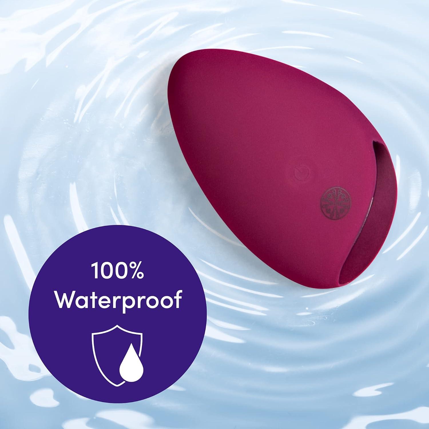 imageLovehoney Mantric Womens Clitoral Pink Pebble Vibrator Rechargeable amp Waterproof