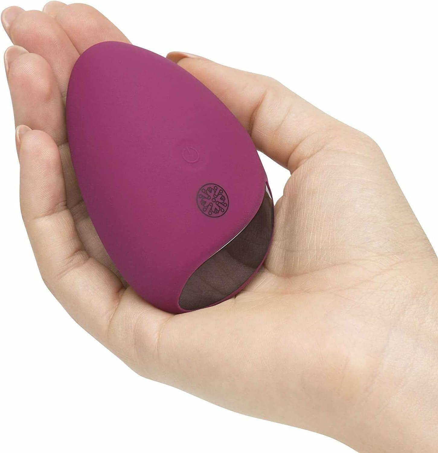 imageLovehoney Mantric Womens Clitoral Pink Pebble Vibrator Rechargeable amp Waterproof