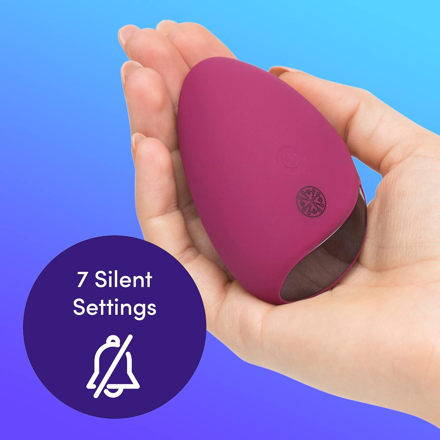 imageLovehoney Mantric Womens Clitoral Pink Pebble Vibrator Rechargeable amp Waterproof