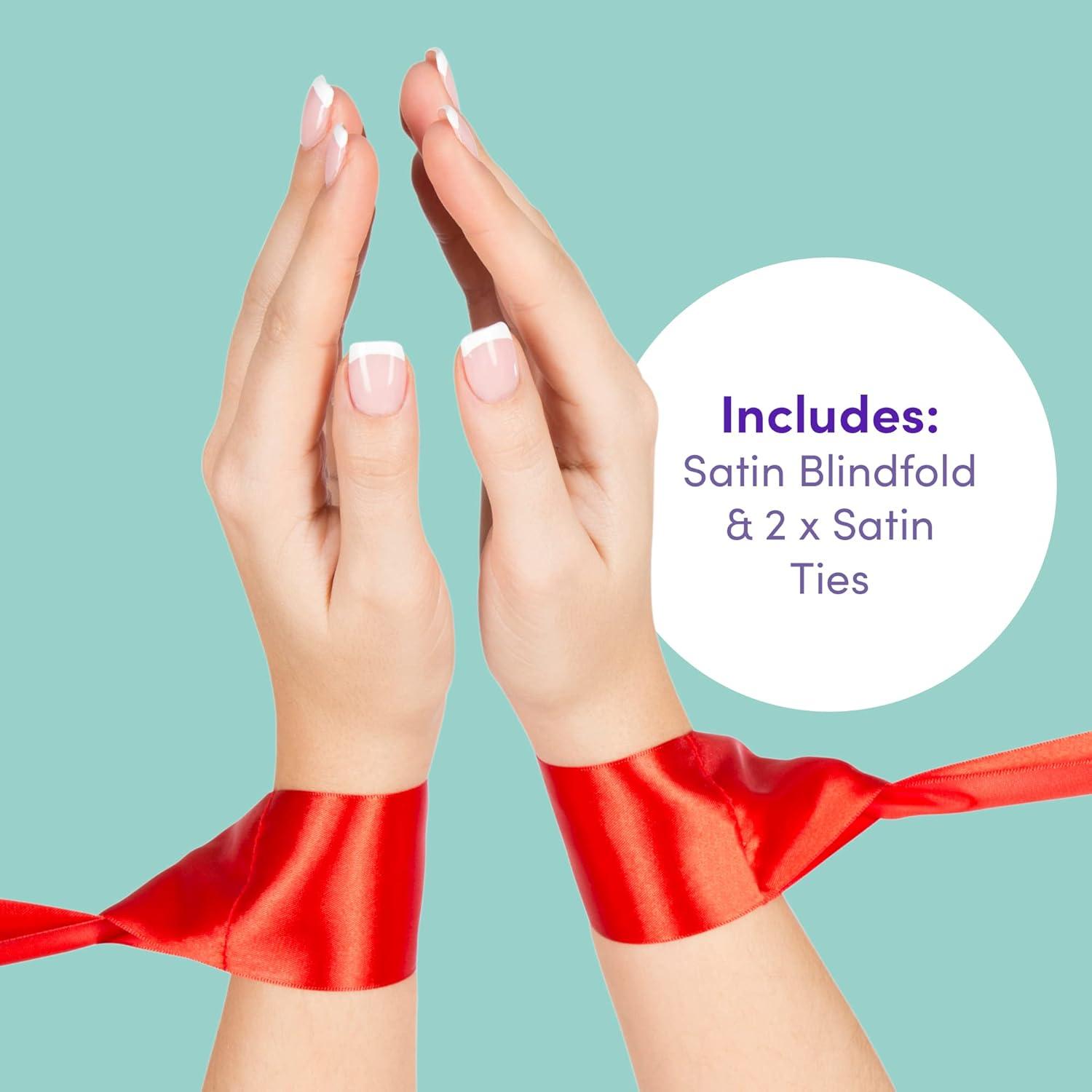 imageLovehoney Oh Hot Knots Beginners Bondage Game Kit for Couples Accessories for Adults 3 Pieces