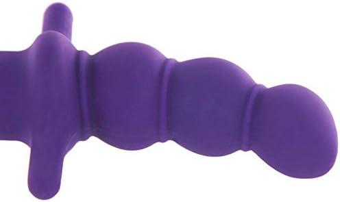 imageLovehoney Pleasure Probe Vibrating Prostate Massager Adult Sex Toys for Men Women amp Couples Bulbed Anal Vibrator with Removeable Bullet Vibrator Curved Silicone Butt Plug Anal Dildo with 10 Modes
