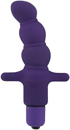imageLovehoney Pleasure Probe Vibrating Prostate Massager Adult Sex Toys for Men Women amp Couples Bulbed Anal Vibrator with Removeable Bullet Vibrator Curved Silicone Butt Plug Anal Dildo with 10 Modes