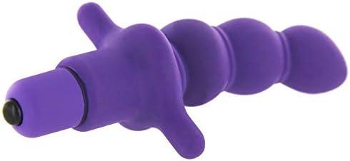 imageLovehoney Pleasure Probe Vibrating Prostate Massager Adult Sex Toys for Men Women amp Couples Bulbed Anal Vibrator with Removeable Bullet Vibrator Curved Silicone Butt Plug Anal Dildo with 10 Modes