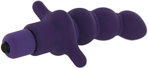 imageLovehoney Pleasure Probe Vibrating Prostate Massager Adult Sex Toys for Men Women amp Couples Bulbed Anal Vibrator with Removeable Bullet Vibrator Curved Silicone Butt Plug Anal Dildo with 10 Modes