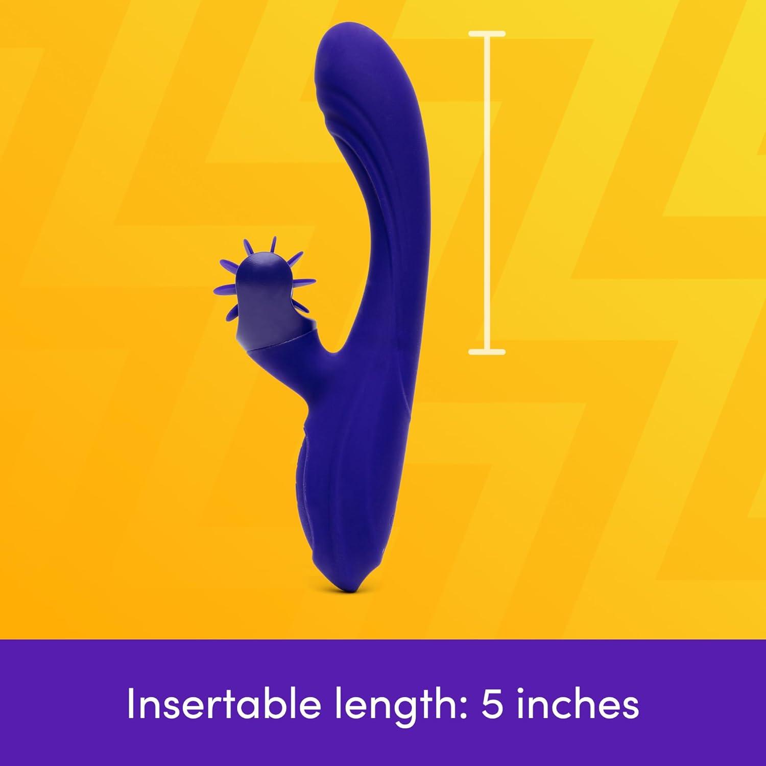 imageLovehoney Rotating Rabbit Vibrator for Women Silicone Vibrating Dildo G Spot Personal Massager 9 Powerful Vibration Modes Spinning Clitoral Stimulator Adult Sex Toys amp Games for Couples
