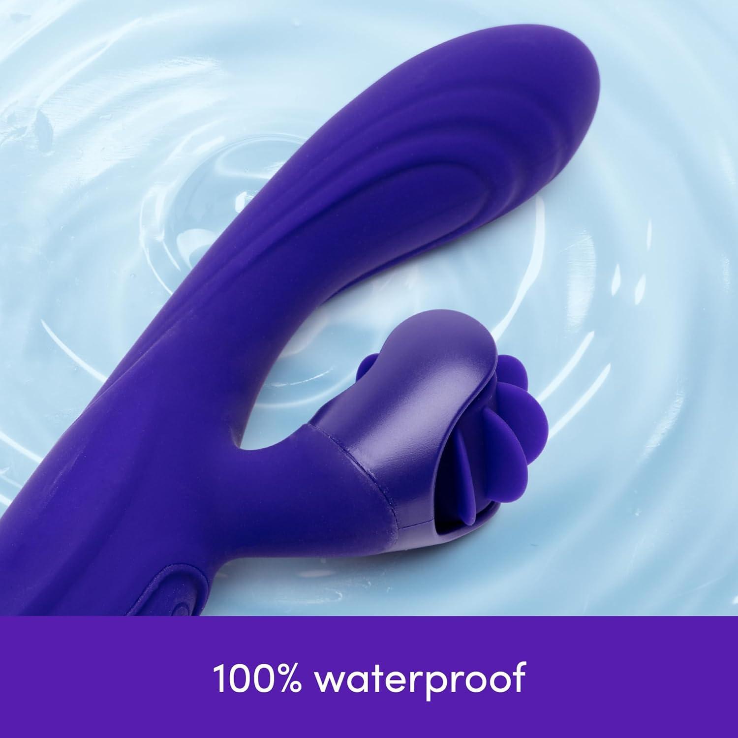 imageLovehoney Rotating Rabbit Vibrator for Women Silicone Vibrating Dildo G Spot Personal Massager 9 Powerful Vibration Modes Spinning Clitoral Stimulator Adult Sex Toys amp Games for Couples