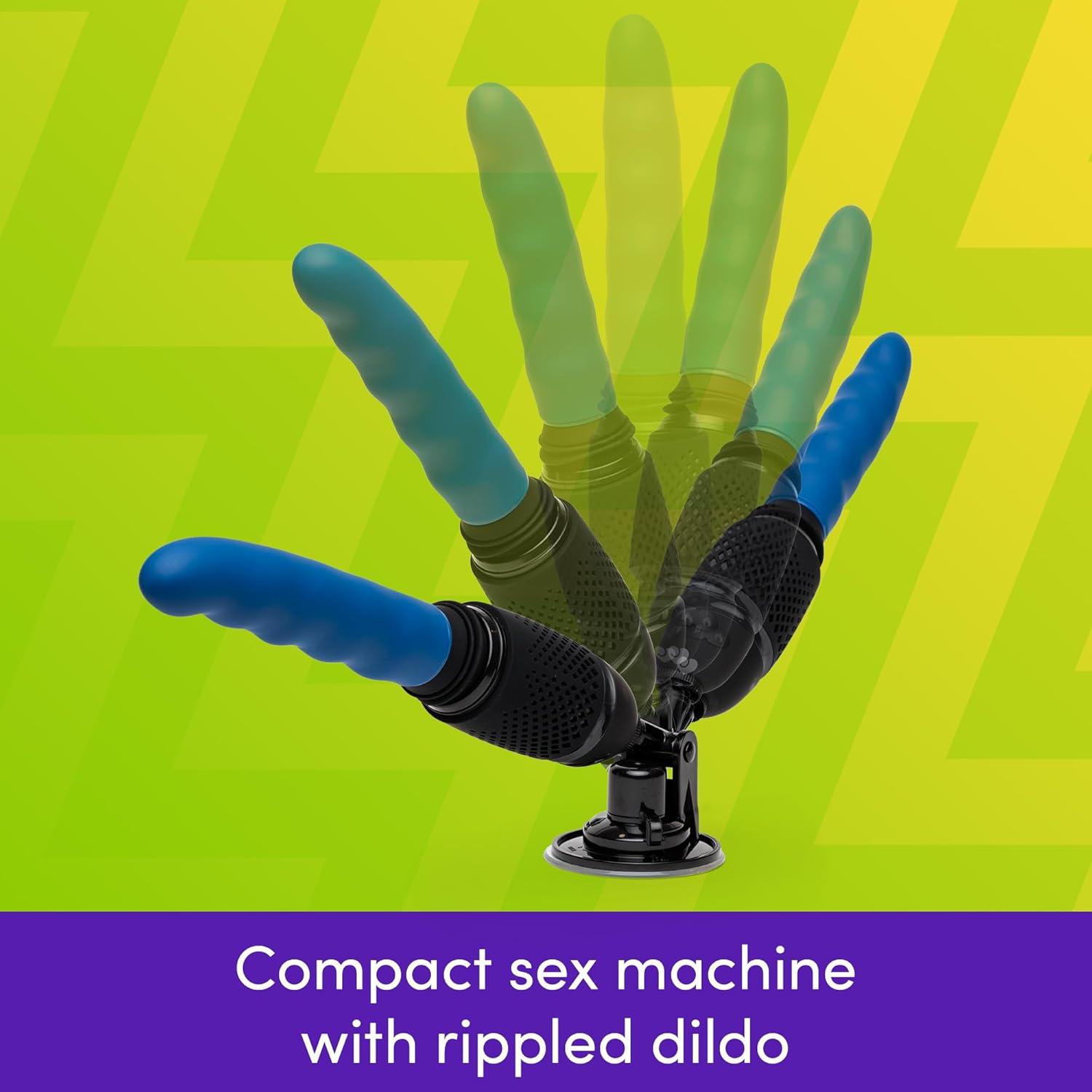 imageLovehoney Sweet Heat Thrusting Warming Sex Machine for Women Heated Thrusting Dildo Vibrator with Remote Control amp Powerful Suction Cup Rechargeable HandsFree Sex Toy for Adults Travel Lock