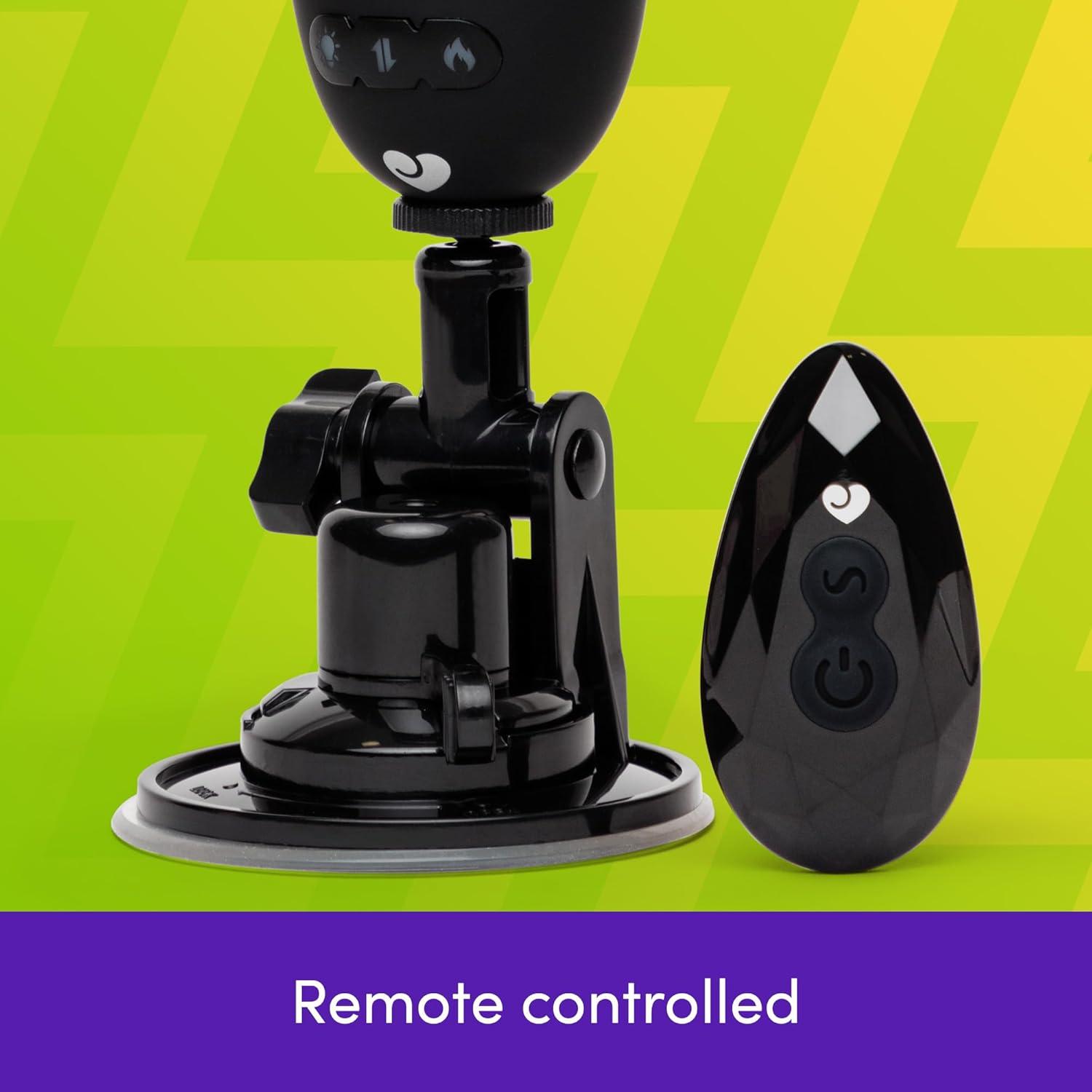imageLovehoney Sweet Heat Thrusting Warming Sex Machine for Women Heated Thrusting Dildo Vibrator with Remote Control amp Powerful Suction Cup Rechargeable HandsFree Sex Toy for Adults Travel Lock