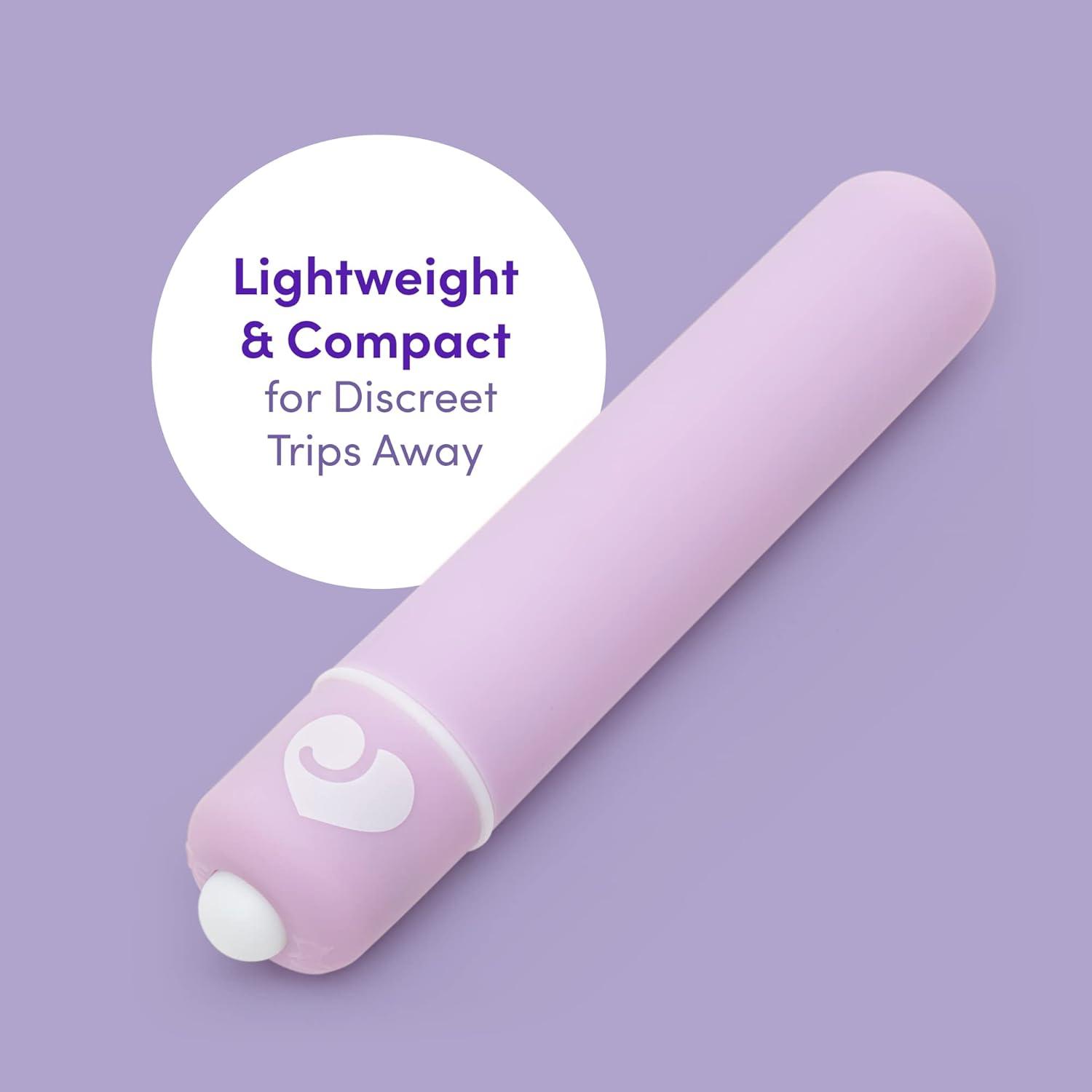 imageLovehoney Thrill Bullet Vibrator 3 Inch Lightweight amp Compact Mini Bullet Massager 10 Function Bullet Vibrator for Women Waterproof PurplePurple