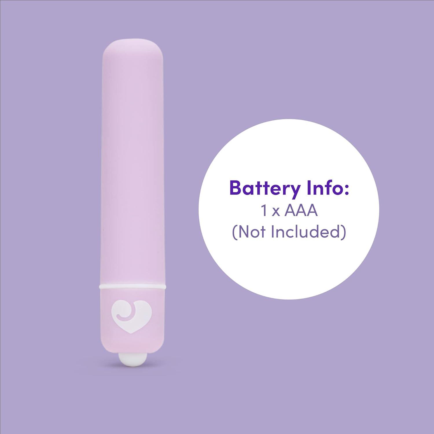 imageLovehoney Thrill Bullet Vibrator 3 Inch Lightweight amp Compact Mini Bullet Massager 10 Function Bullet Vibrator for Women Waterproof PurplePurple