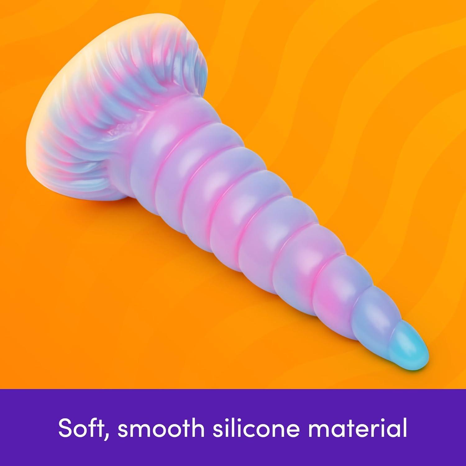 imageLovehoney Unicorn Monster Dildo Silicone Fantasy Dildo with Strong Suction Cup 8 Inch Big Anal Toy for Men Women amp Couples Thick Prostate Massager Adult Sex Toy Realistic G Spot Sex Toy
