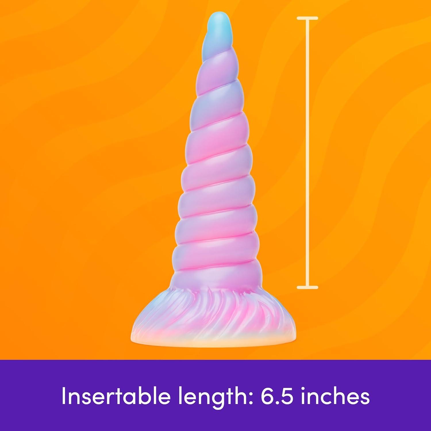 imageLovehoney Unicorn Monster Dildo Silicone Fantasy Dildo with Strong Suction Cup 8 Inch Big Anal Toy for Men Women amp Couples Thick Prostate Massager Adult Sex Toy Realistic G Spot Sex Toy