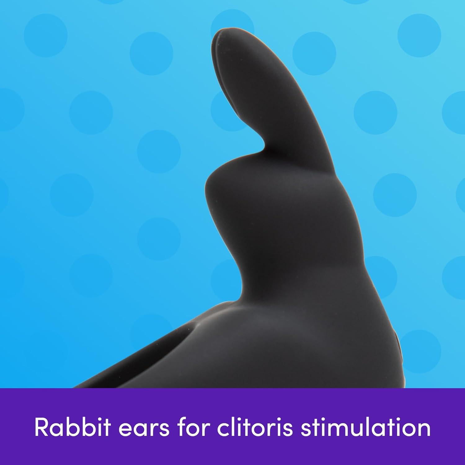 imageLovehoney Vibrating Cock Ring Male Sex Toy Silicone Stretchy Penis Ring Adult Sex Toys for Couples Rabbit Clitoral Stimulator with 12 Modes Waterproof amp Rechargeable Sexual Enhancers for Men