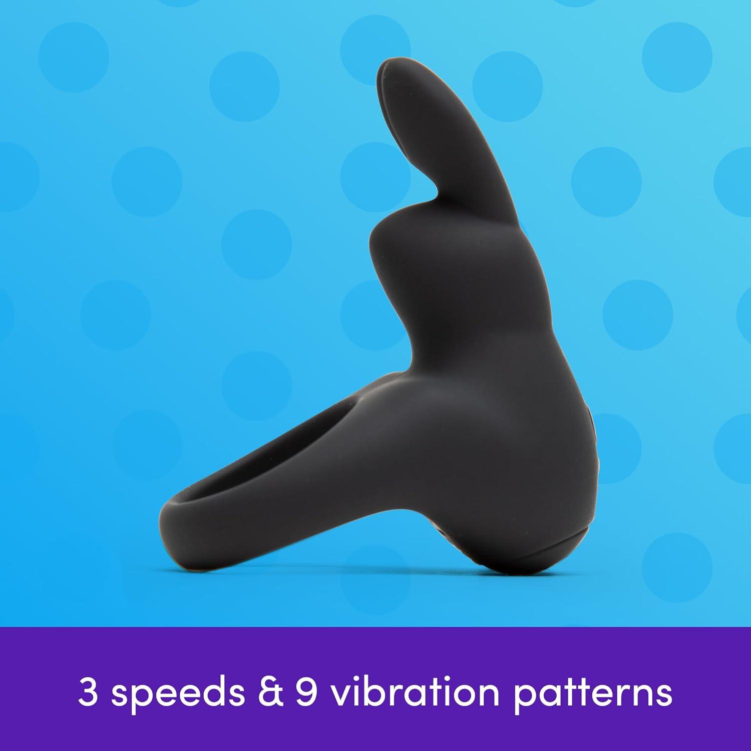 imageLovehoney Vibrating Cock Ring Male Sex Toy Silicone Stretchy Penis Ring Adult Sex Toys for Couples Rabbit Clitoral Stimulator with 12 Modes Waterproof amp Rechargeable Sexual Enhancers for Men