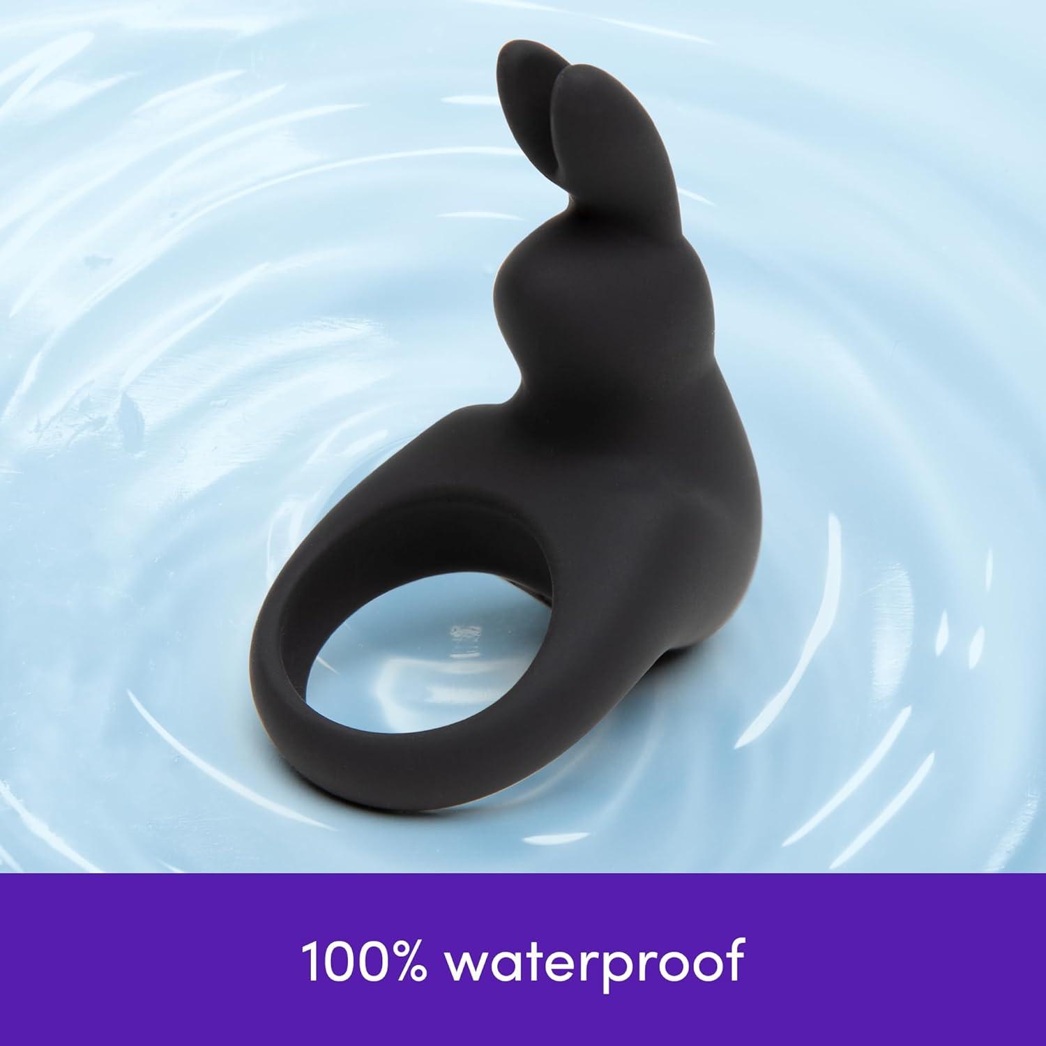imageLovehoney Vibrating Cock Ring Male Sex Toy Silicone Stretchy Penis Ring Adult Sex Toys for Couples Rabbit Clitoral Stimulator with 12 Modes Waterproof amp Rechargeable Sexual Enhancers for Men