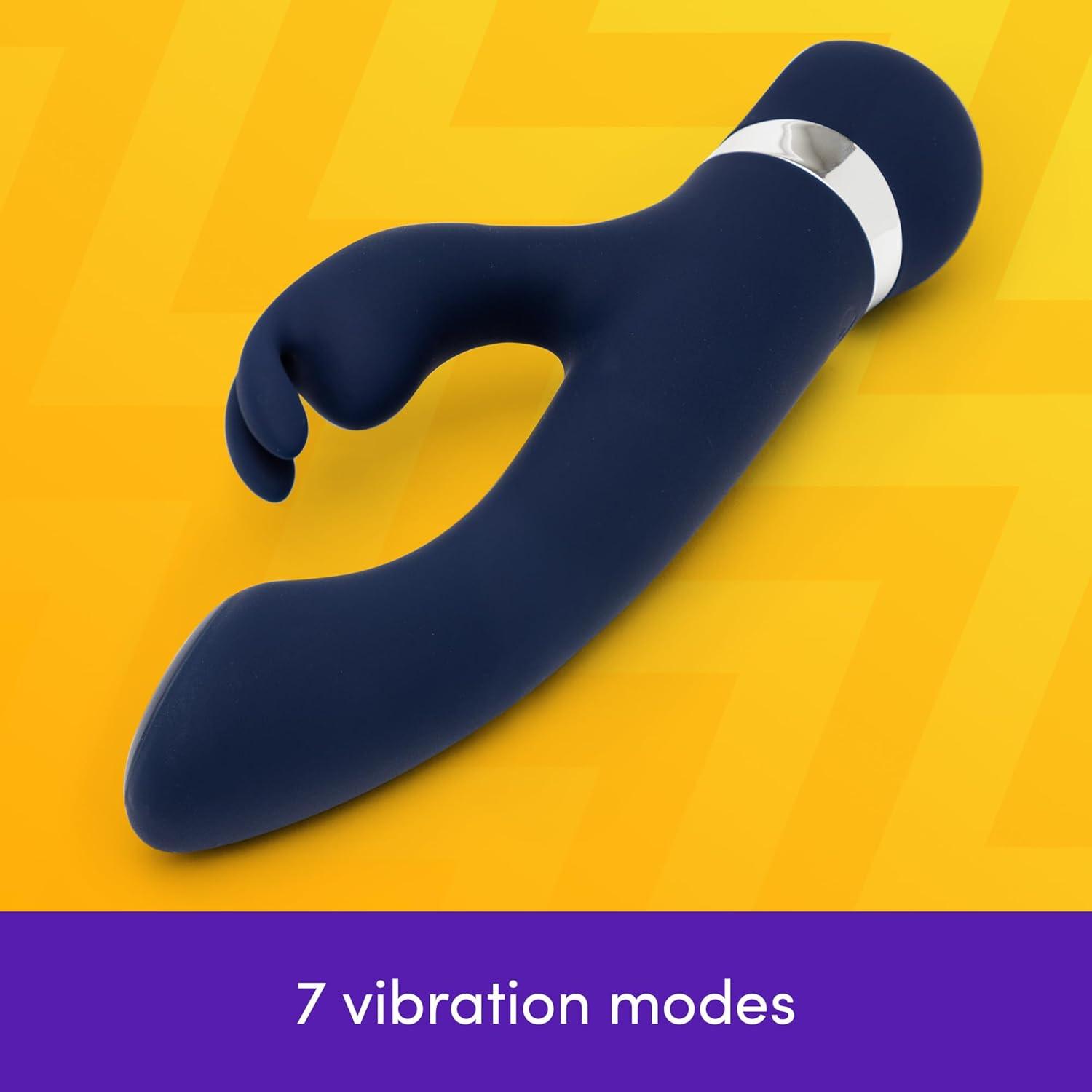 imageLovehoney Warming amp Cooling Rabbit Vibrator for Women Silicone Vibrating Dildo G Spot Personal Massager 7 Powerful Vibration Modes Clitoral Stimulator Adult Sex Toys amp Games for Couples