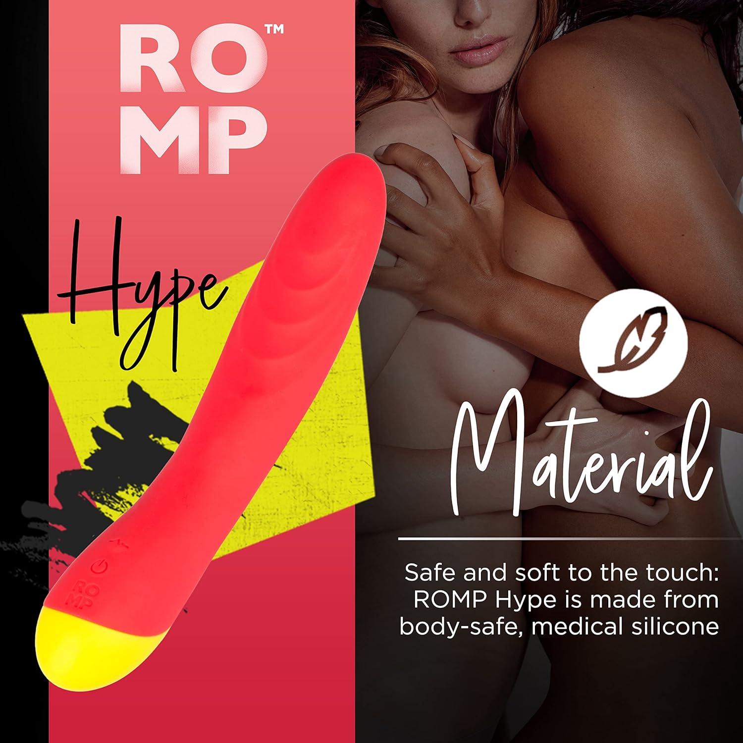 imageROMP Pulse Rabbit Vibrator amp Clit Sucker Clitoral Suction Device amp G Spot GSpot Stimulation amp Clitoris Sucker with Pleasure Air Technology Rechargeable amp Waterproof Adult Sex Toy for WomenHype
