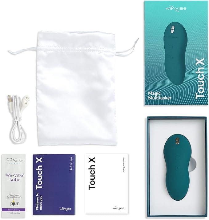 imageWeVibe Touch X Lay On Vibrator Vibrating Mini Bullet Sex Toys for Women Clitoral Stimulator Personal Massager 8 Intensity Levels amp 7 Vibration Modes Adult Toys amp Sexual Pleasure Tools Green