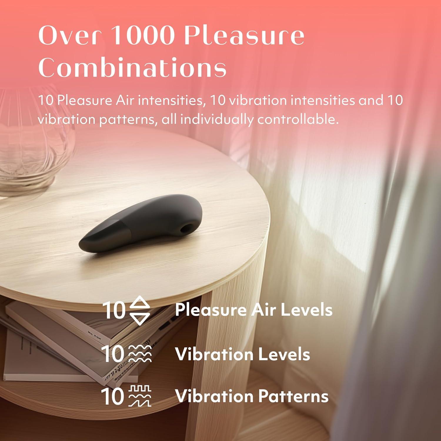 imageWomanizer Enhance 2 in 1 Air Massage Adult Toys amp Clitoris Vibrator for Women Clit Sucker Personal Massagers Clitoral Stimulator Vibration Sex Toys Couples Sexual Pleasure Tools for Women LilacBlack