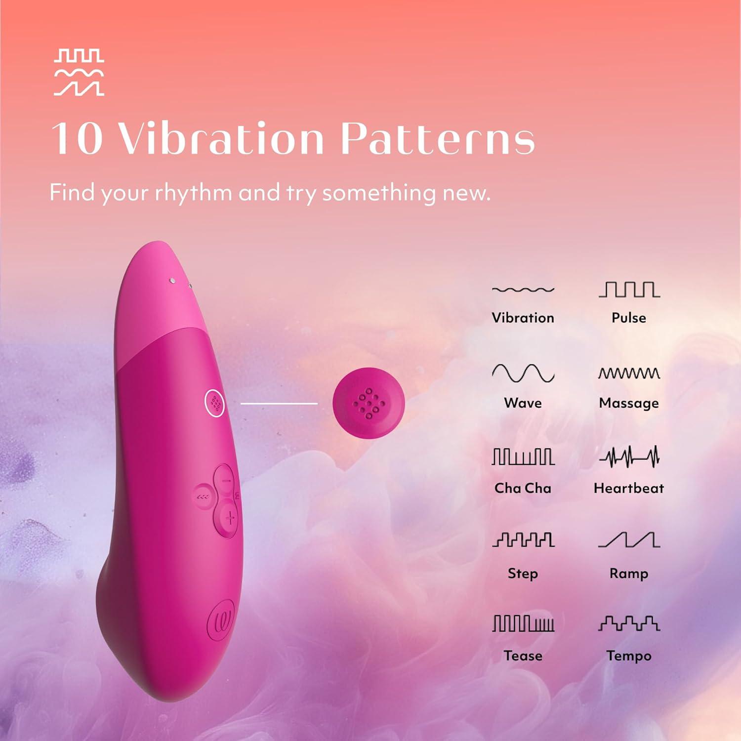 imageWomanizer Enhance 2 in 1 Air Massage Adult Toys amp Clitoris Vibrator for Women Clit Sucker Personal Massagers Clitoral Stimulator Vibration Sex Toys Couples Sexual Pleasure Tools for Women LilacPink