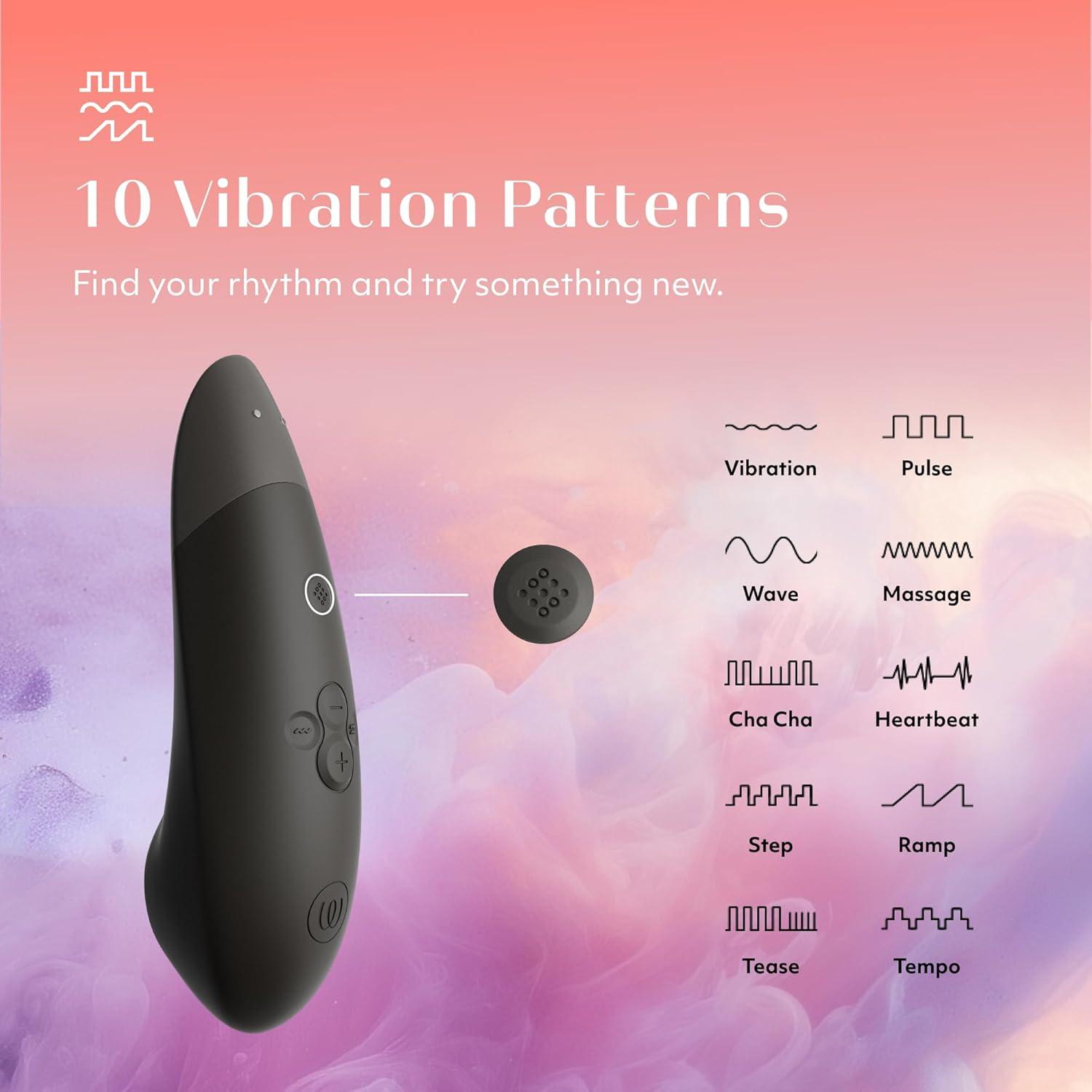 imageWomanizer Enhance 2 in 1 Air Massage Adult Toys amp Clitoris Vibrator for Women Clit Sucker Personal Massagers Clitoral Stimulator Vibration Sex Toys Couples Sexual Pleasure Tools for Women LilacBlack