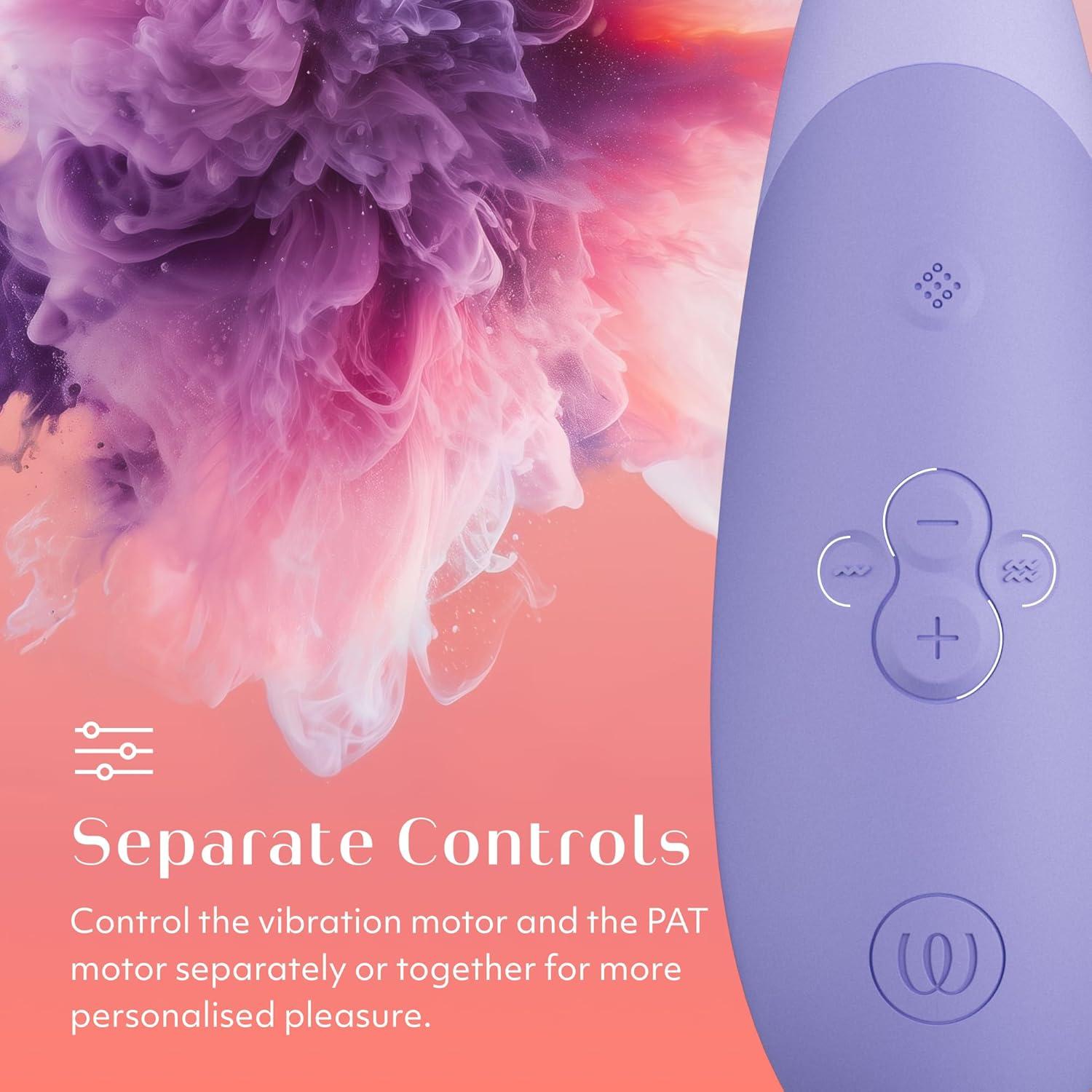 imageWomanizer Enhance 2 in 1 Air Massage Adult Toys amp Clitoris Vibrator for Women Clit Sucker Personal Massagers Clitoral Stimulator Vibration Sex Toys Couples Sexual Pleasure Tools for Women LilacLilac