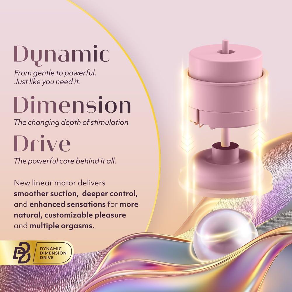 imageWomanizer Next Duo Rabbit Vibrator for Women 14 Vibration amp Sucking Modes 10 Patterns Dual Motor Dildo Adult Toy with Clit Sucker amp GSpot Vibrator Quiet Clitoral Stimulator Sex Toys PinkPink