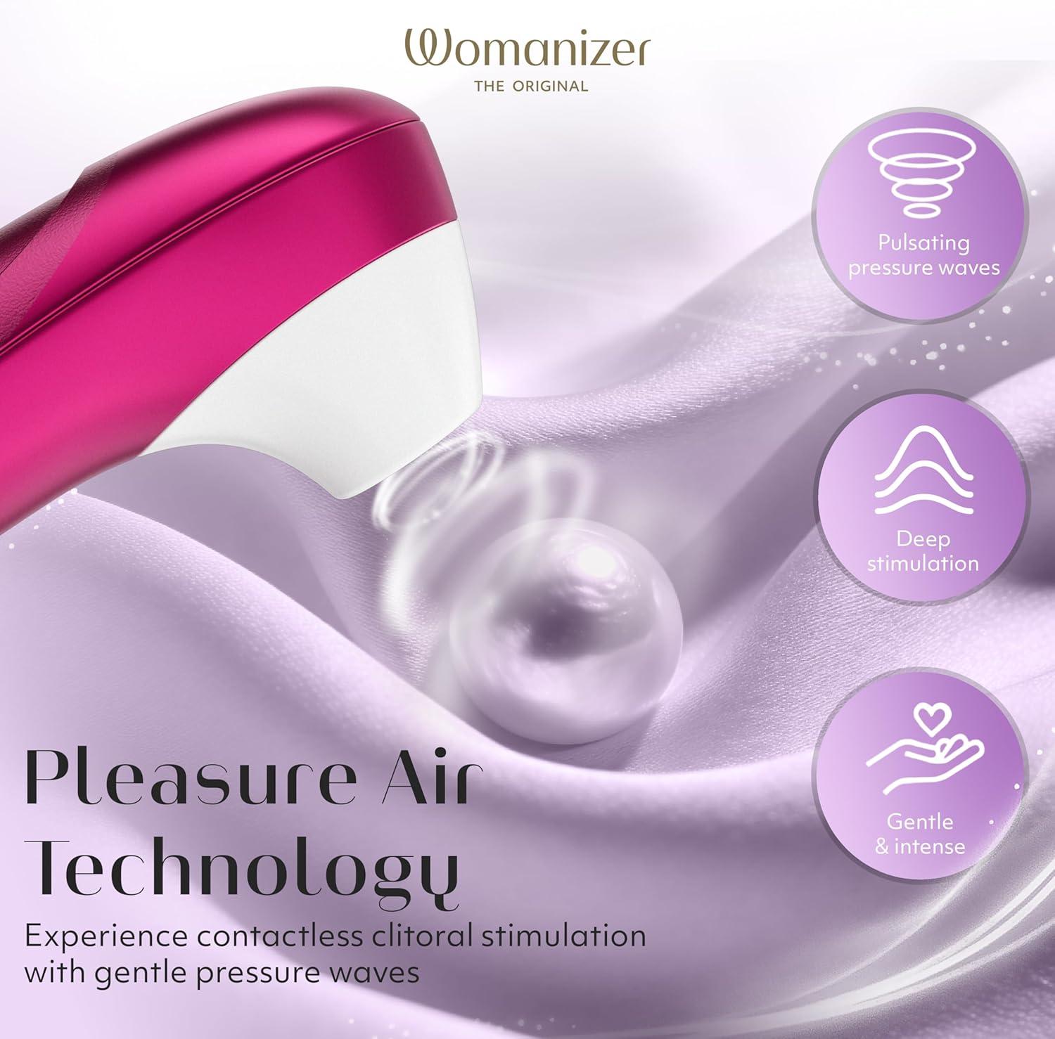 imageWomanizer Pro Clit Sucker Adult Toys Clitoris Vibrator for Women amp Couples Vibrating Sex Toy Clit Stimulator for Woman with 11 Suction Speeds Waterproof Clitoral Stimulation Massager LilacPink