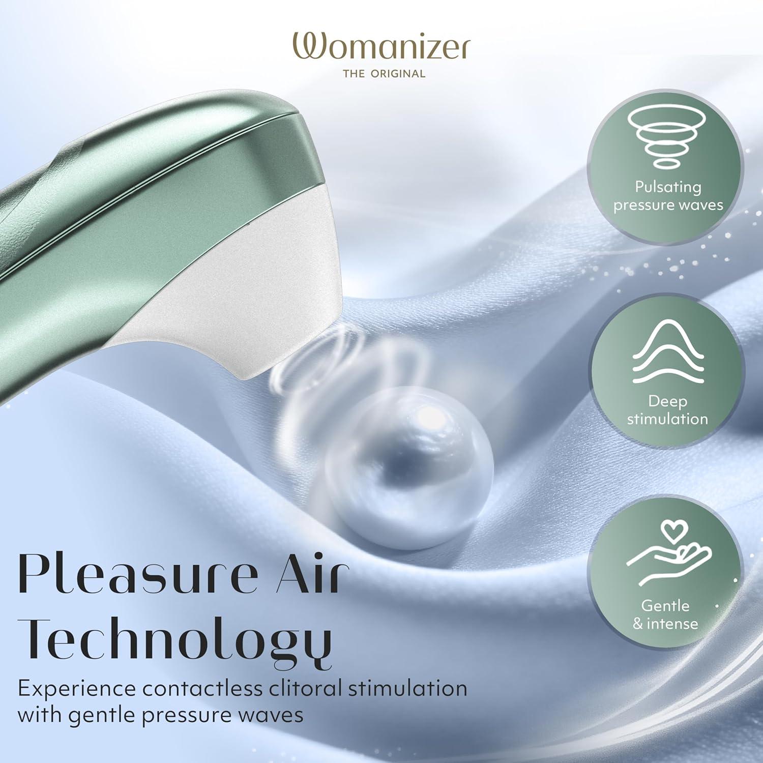 imageWomanizer Pro Clit Sucker Adult Toys Clitoris Vibrator for Women amp Couples Vibrating Sex Toy Clit Stimulator for Woman with 11 Suction Speeds Waterproof Clitoral Stimulation Massager LilacGreen
