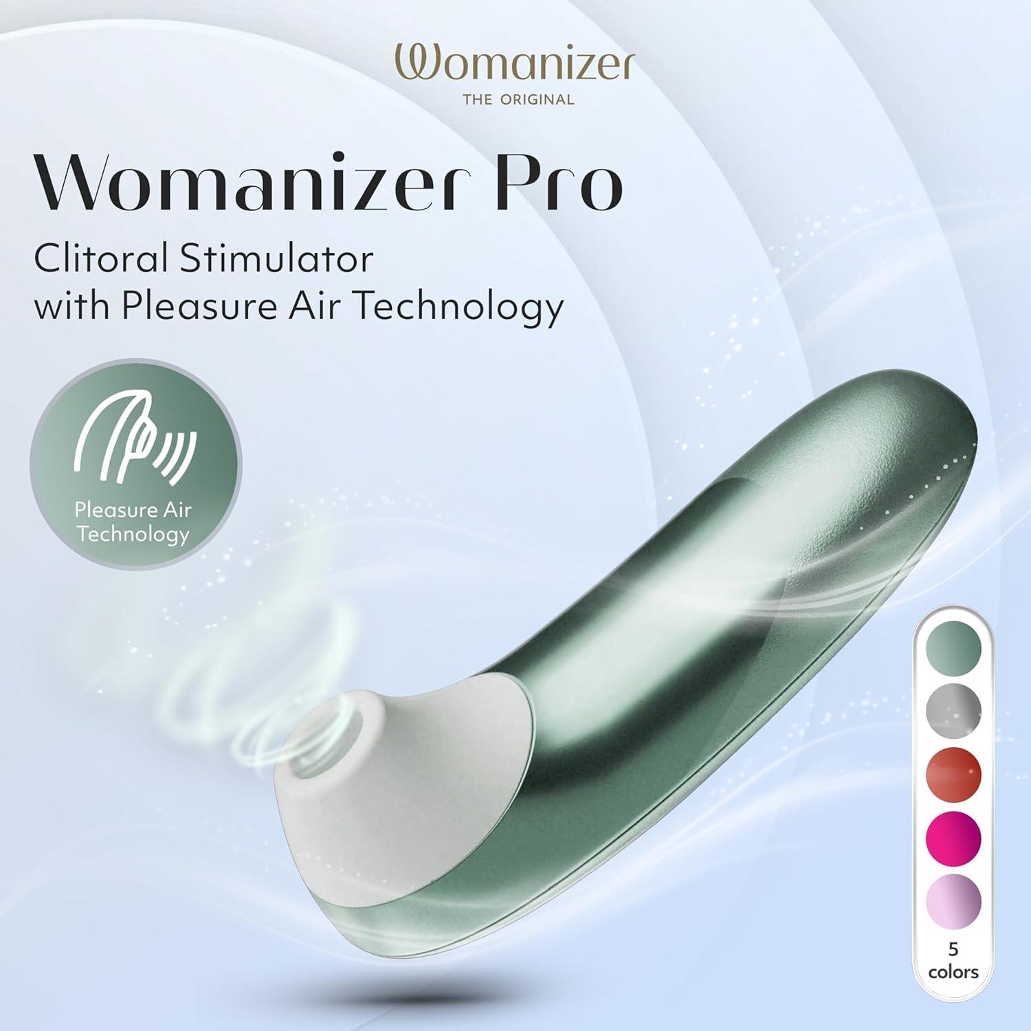 imageWomanizer Pro Clit Sucker Adult Toys Clitoris Vibrator for Women amp Couples Vibrating Sex Toy Clit Stimulator for Woman with 11 Suction Speeds Waterproof Clitoral Stimulation Massager LilacGreen