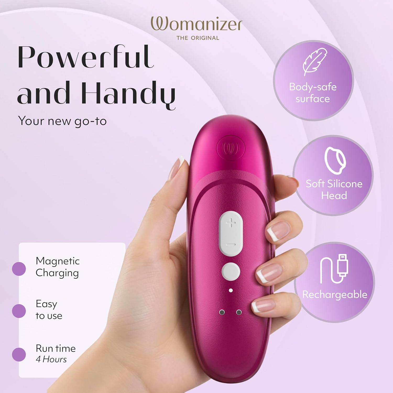 imageWomanizer Pro Clit Sucker Adult Toys Clitoris Vibrator for Women amp Couples Vibrating Sex Toy Clit Stimulator for Woman with 11 Suction Speeds Waterproof Clitoral Stimulation Massager LilacPink