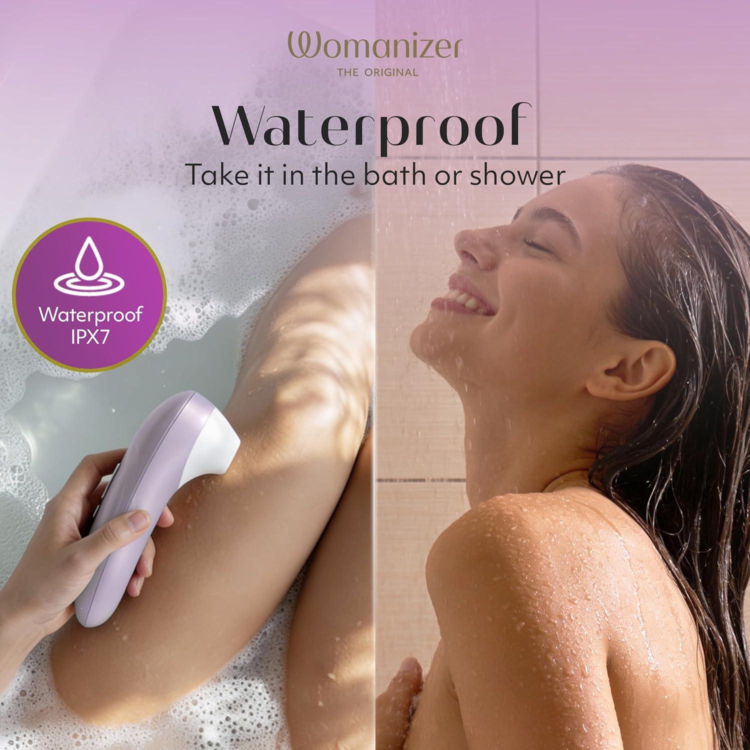 imageWomanizer Pro Clit Sucker Adult Toys Clitoris Vibrator for Women amp Couples Vibrating Sex Toy Clit Stimulator for Woman with 11 Suction Speeds Waterproof Clitoral Stimulation Massager LilacLilac