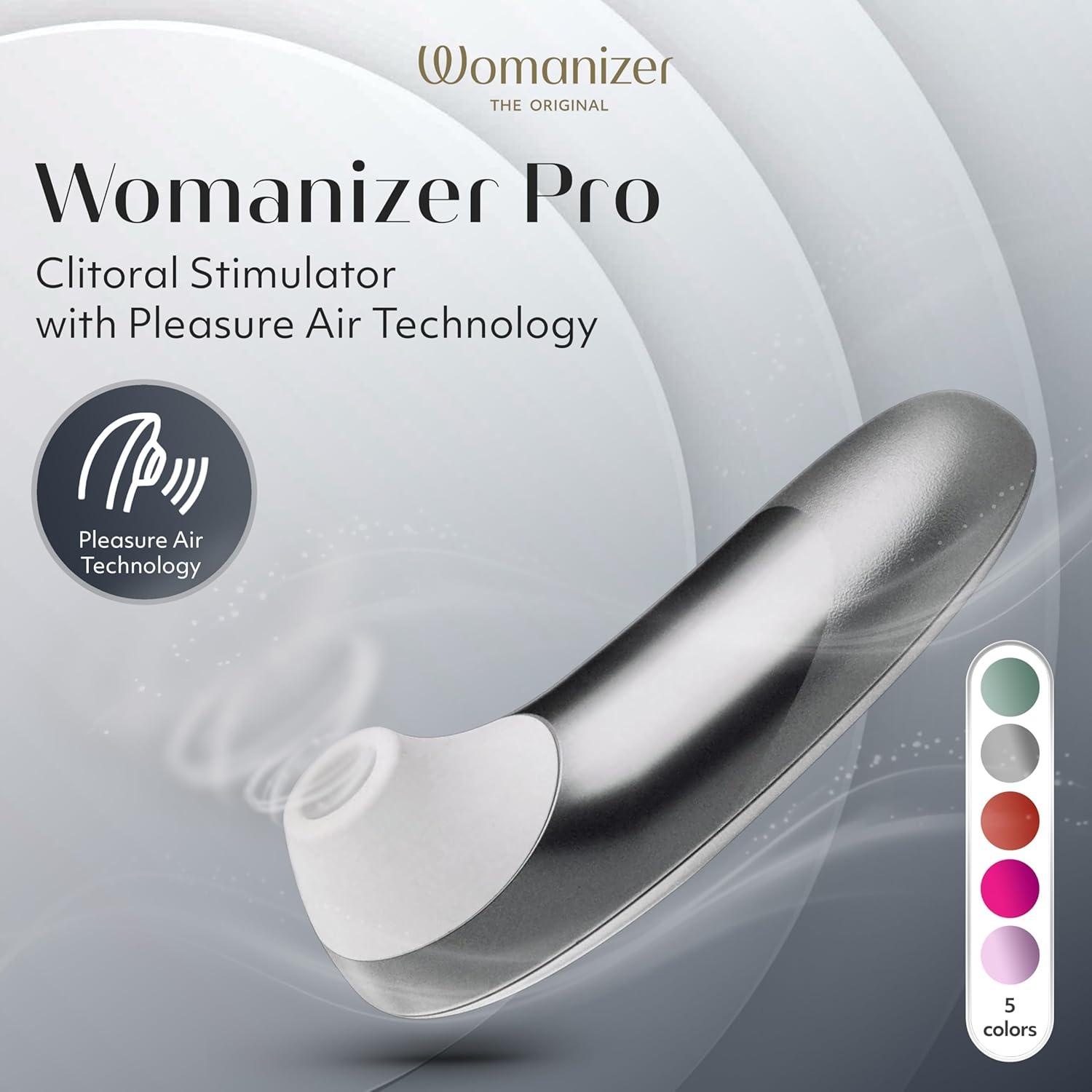 imageWomanizer Pro Clit Sucker Adult Toys Clitoris Vibrator for Women amp Couples Vibrating Sex Toy Clit Stimulator for Woman with 11 Suction Speeds Waterproof Clitoral Stimulation Massager LilacGray