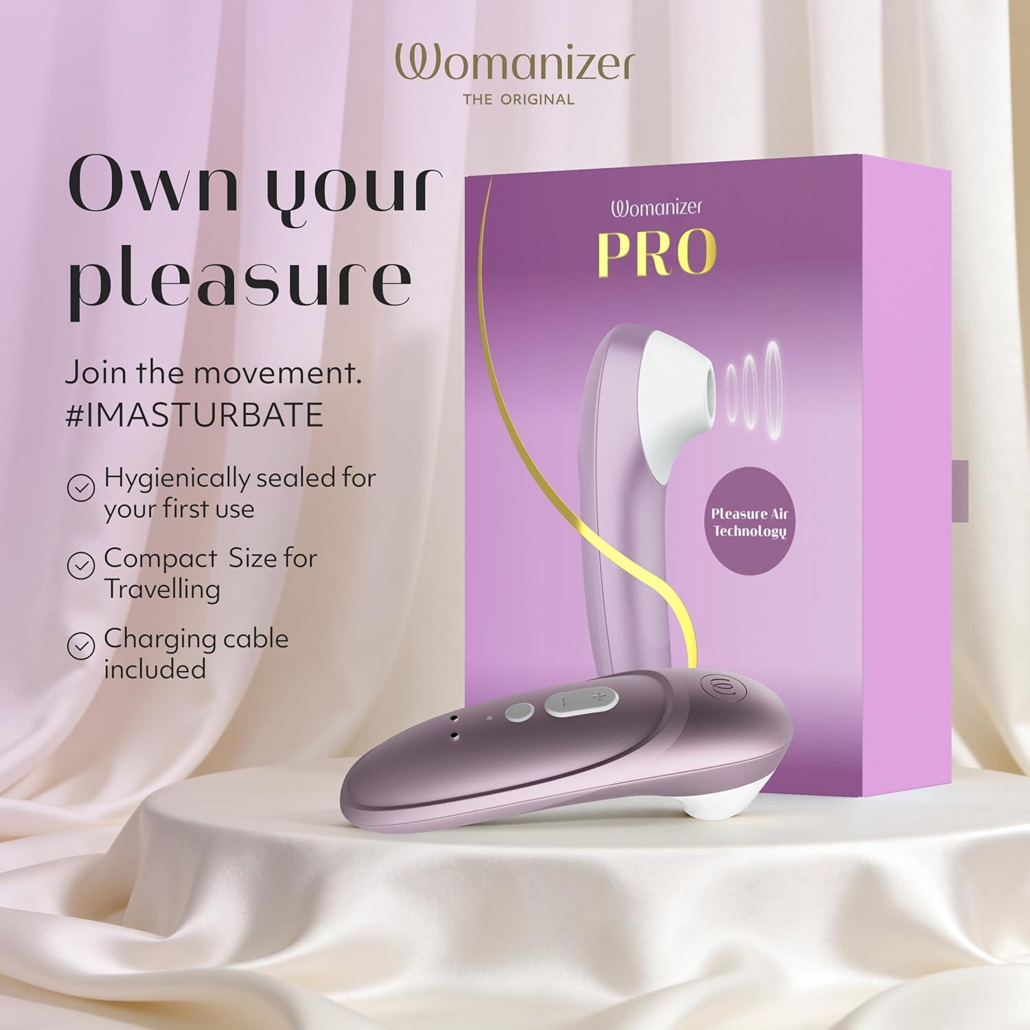 imageWomanizer Pro Clit Sucker Adult Toys Clitoris Vibrator for Women amp Couples Vibrating Sex Toy Clit Stimulator for Woman with 11 Suction Speeds Waterproof Clitoral Stimulation Massager LilacLilac