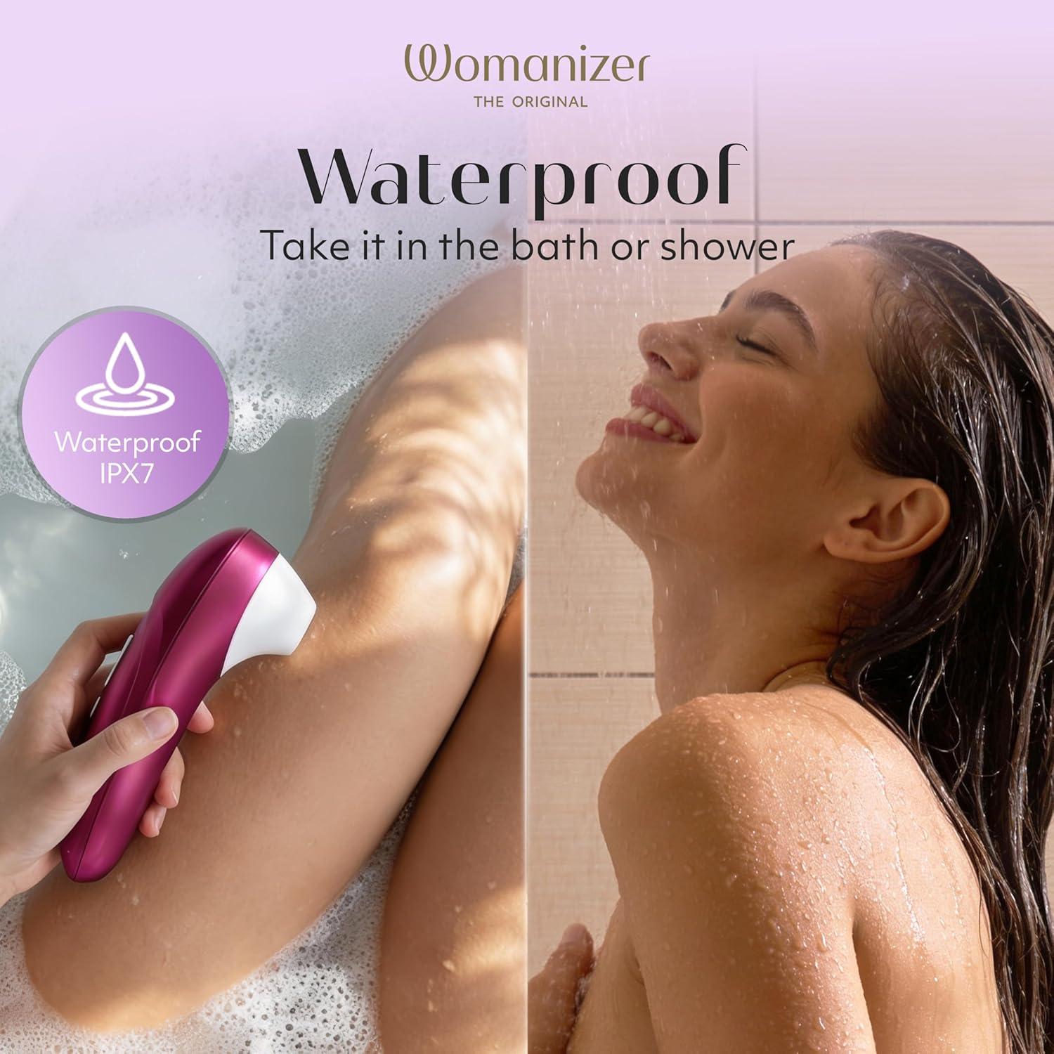 imageWomanizer Pro Clit Sucker Adult Toys Clitoris Vibrator for Women amp Couples Vibrating Sex Toy Clit Stimulator for Woman with 11 Suction Speeds Waterproof Clitoral Stimulation Massager LilacPink