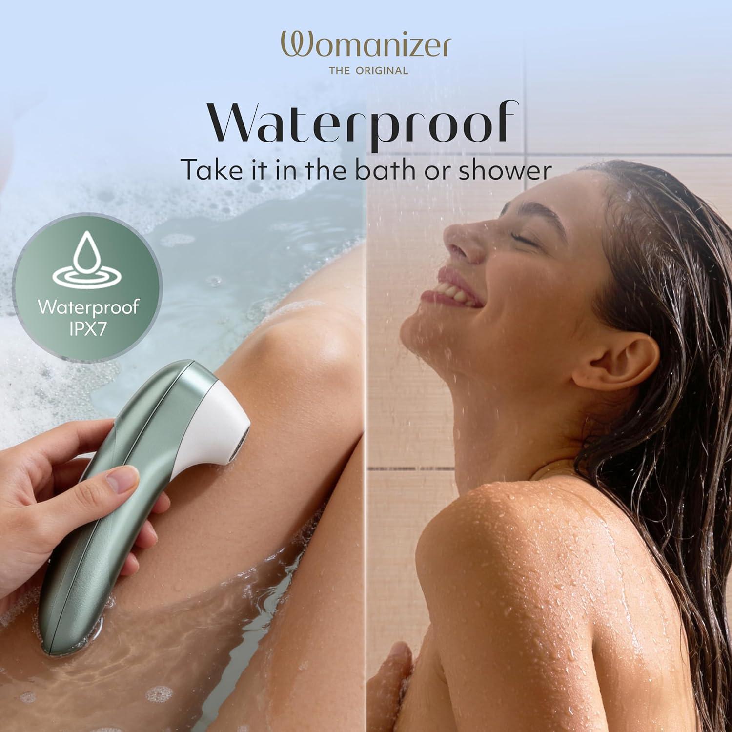 imageWomanizer Pro Clit Sucker Adult Toys Clitoris Vibrator for Women amp Couples Vibrating Sex Toy Clit Stimulator for Woman with 11 Suction Speeds Waterproof Clitoral Stimulation Massager LilacGreen