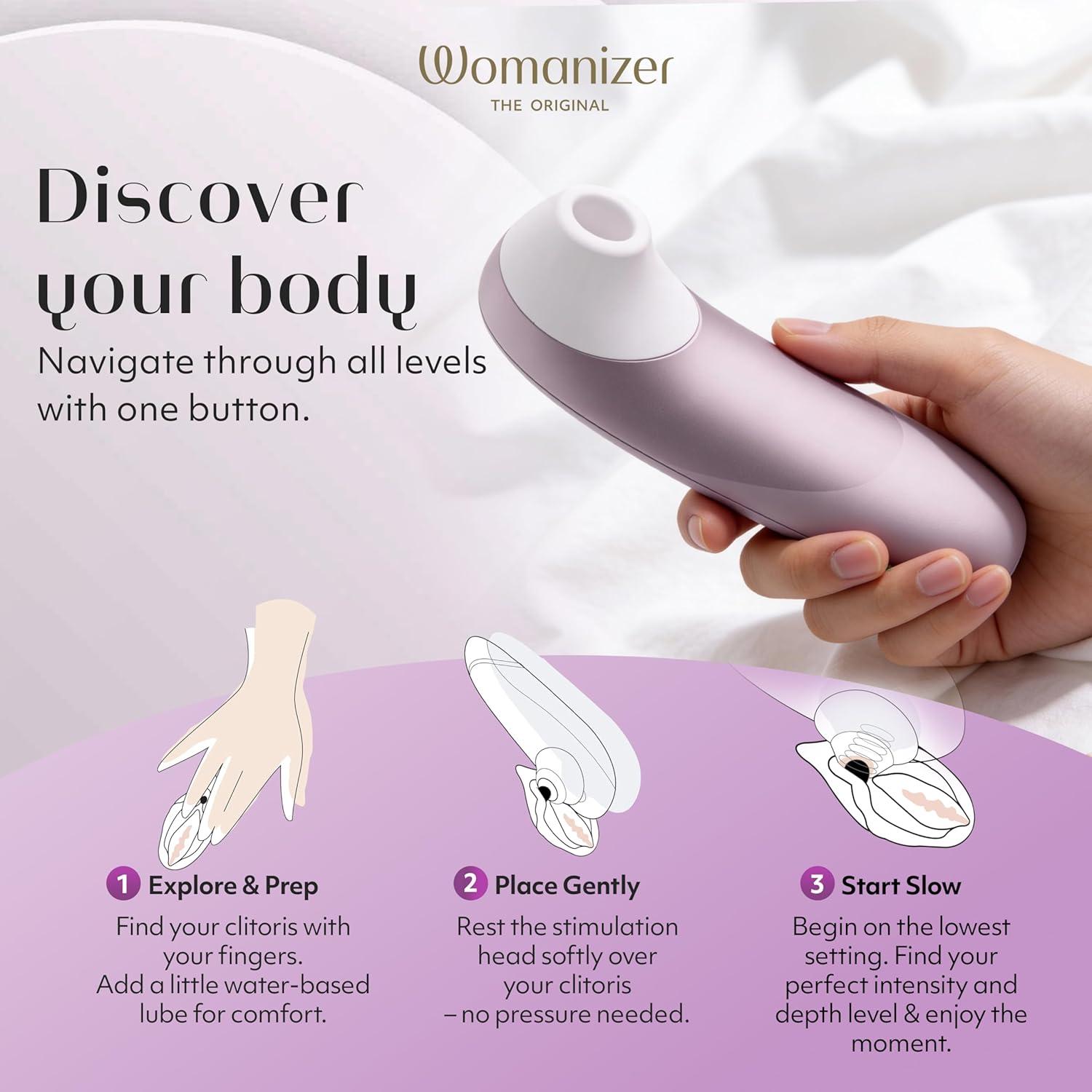 imageWomanizer Pro Clit Sucker Adult Toys Clitoris Vibrator for Women amp Couples Vibrating Sex Toy Clit Stimulator for Woman with 11 Suction Speeds Waterproof Clitoral Stimulation Massager LilacLilac