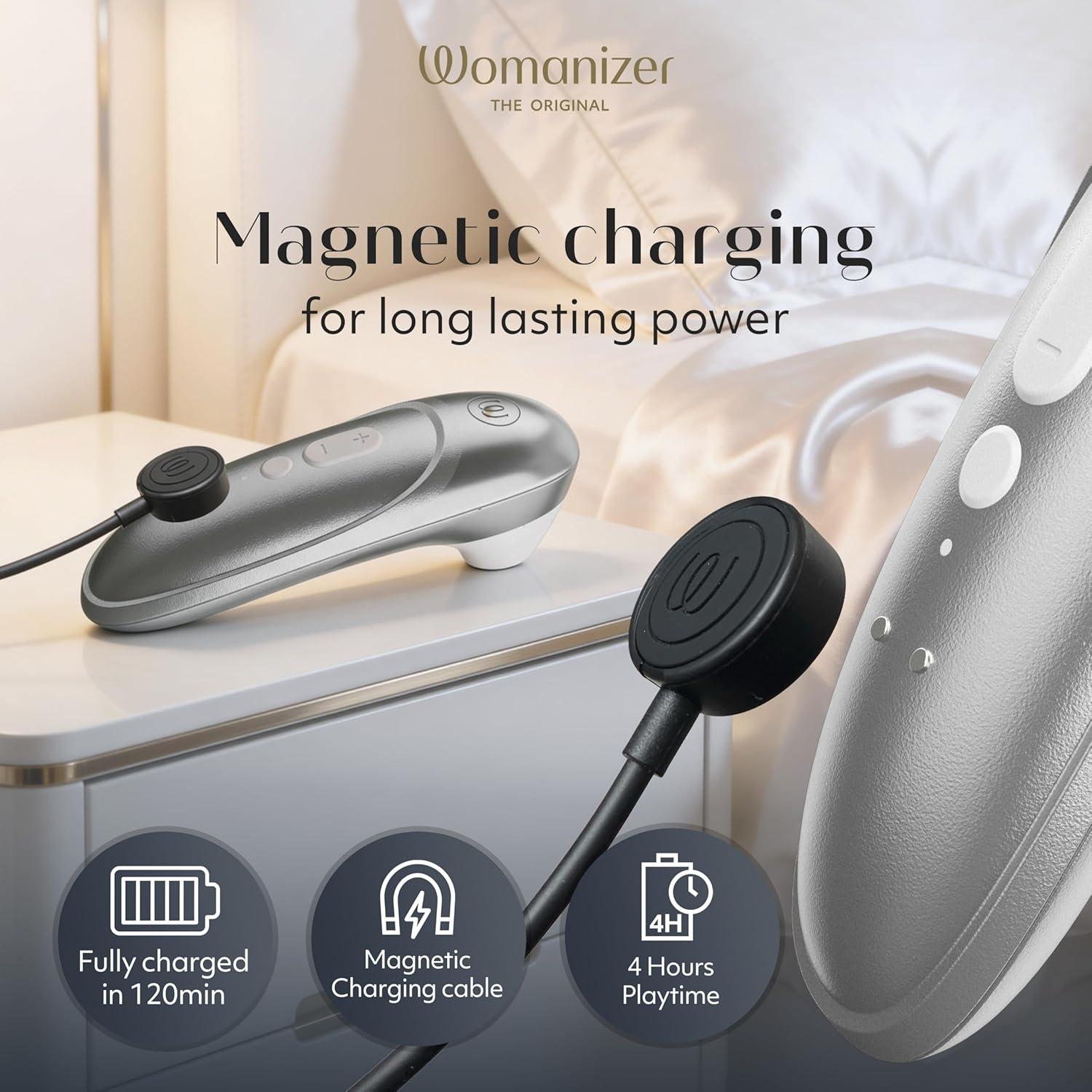 imageWomanizer Pro Clit Sucker Adult Toys Clitoris Vibrator for Women amp Couples Vibrating Sex Toy Clit Stimulator for Woman with 11 Suction Speeds Waterproof Clitoral Stimulation Massager LilacGray