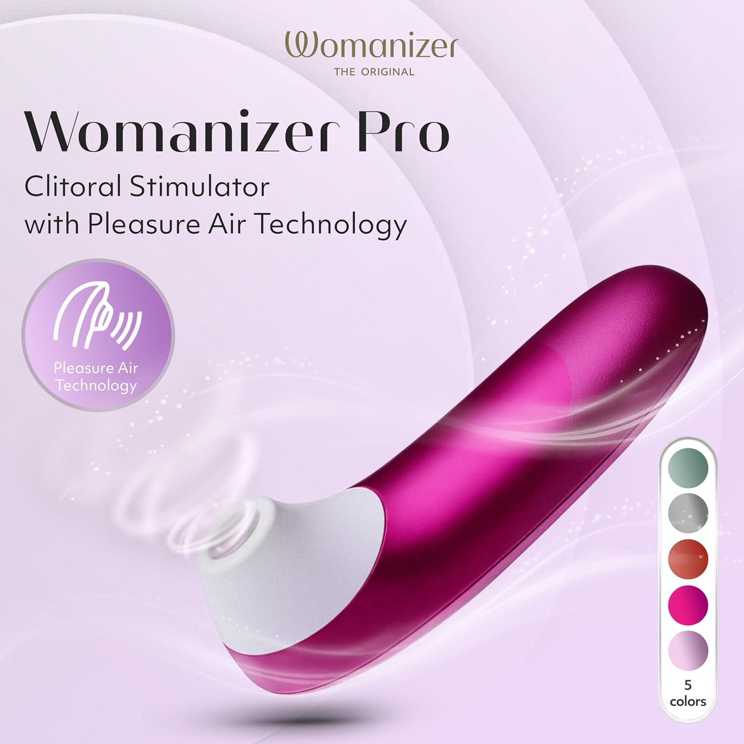 imageWomanizer Pro Clit Sucker Adult Toys Clitoris Vibrator for Women amp Couples Vibrating Sex Toy Clit Stimulator for Woman with 11 Suction Speeds Waterproof Clitoral Stimulation Massager LilacPink