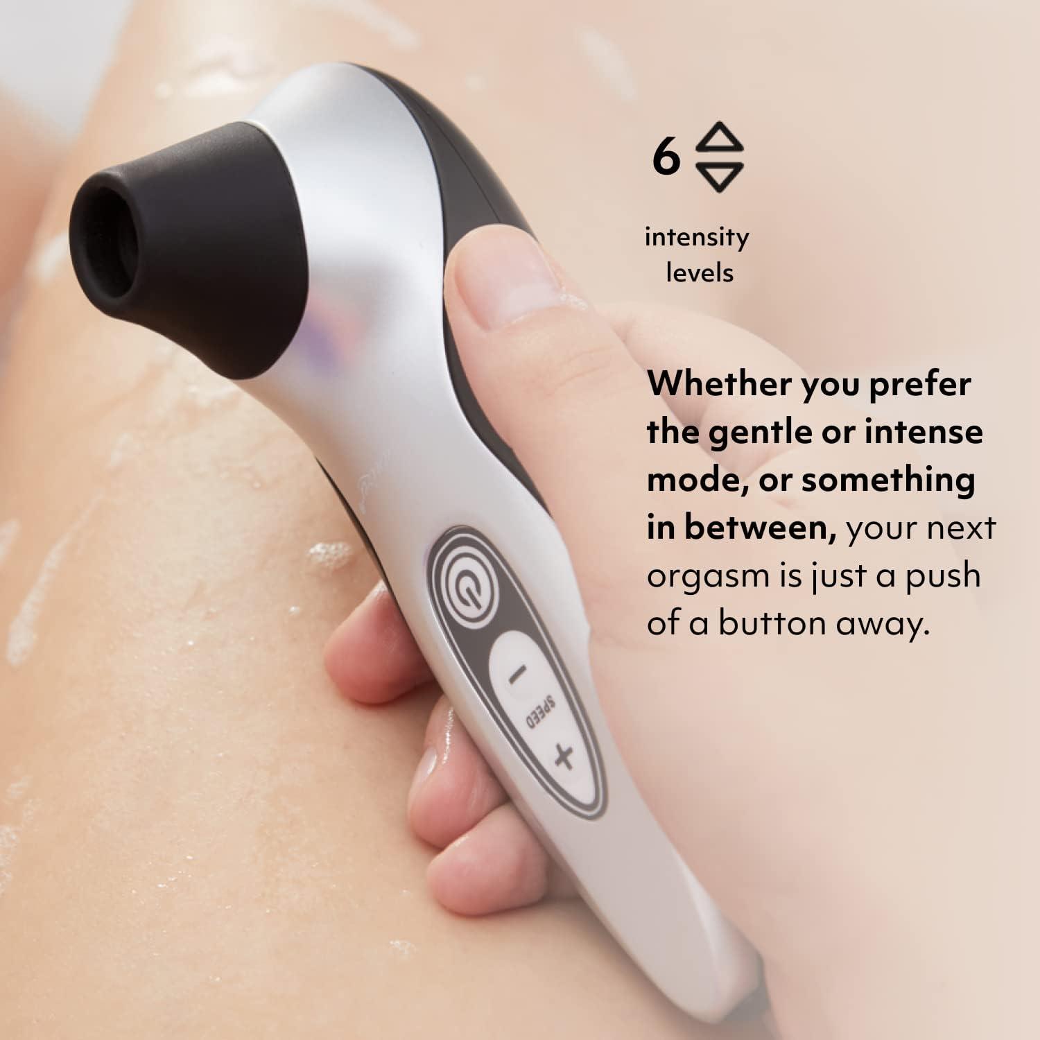 imageWomanizer Pro40 Clitoris Vibrator Sex Toy Clit Stimulator with 6 Suction Speeds Vibrating Dildo Adult Toys for Women Clit Sucker Sexual Pleasure Tools for Women Personal Massager Rose GoldBlack