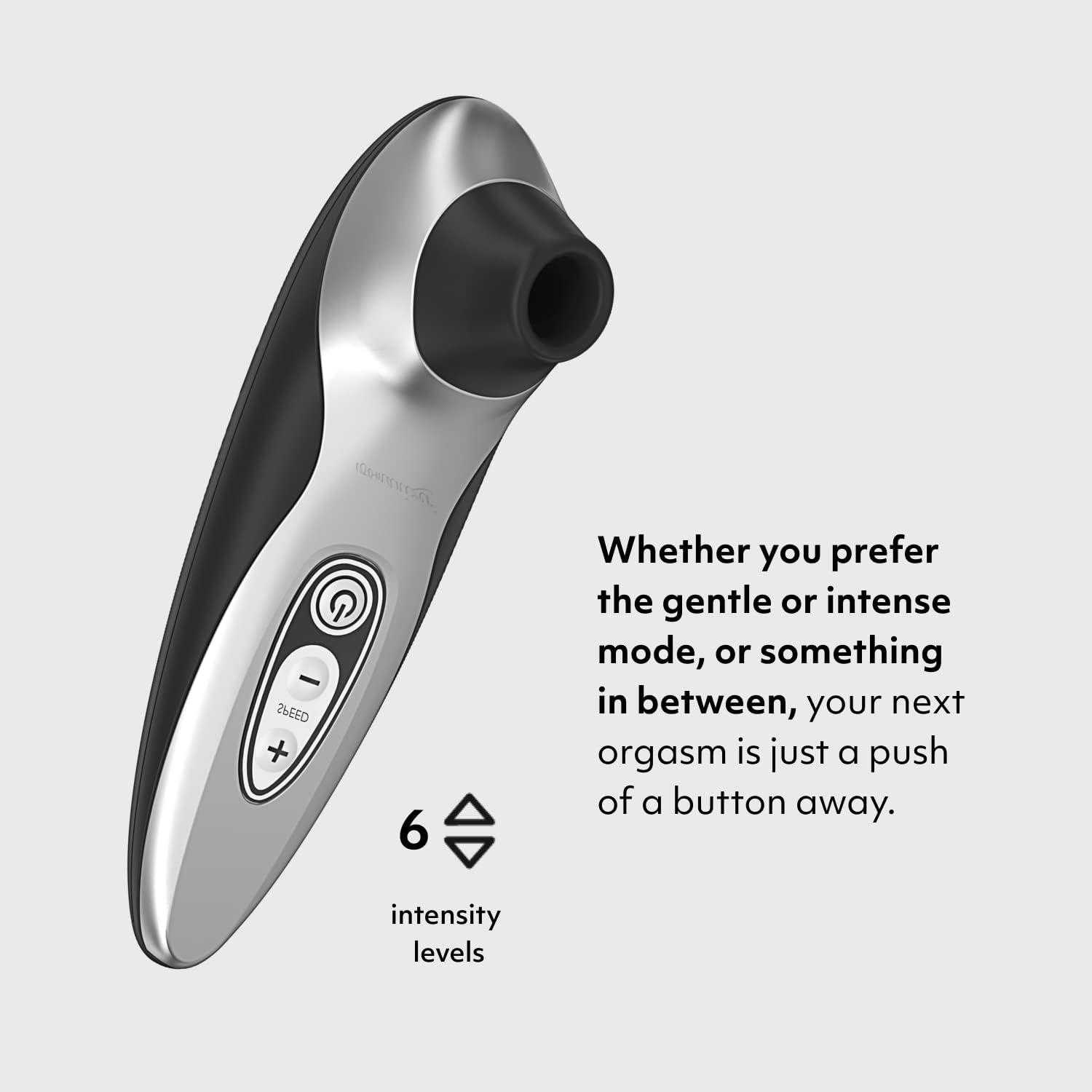 imageWomanizer Pro40 Clitoris Vibrator Sex Toy Clit Stimulator with 6 Suction Speeds Vibrating Dildo Adult Toys for Women Clit Sucker Sexual Pleasure Tools for Women Personal Massager Rose GoldBlack